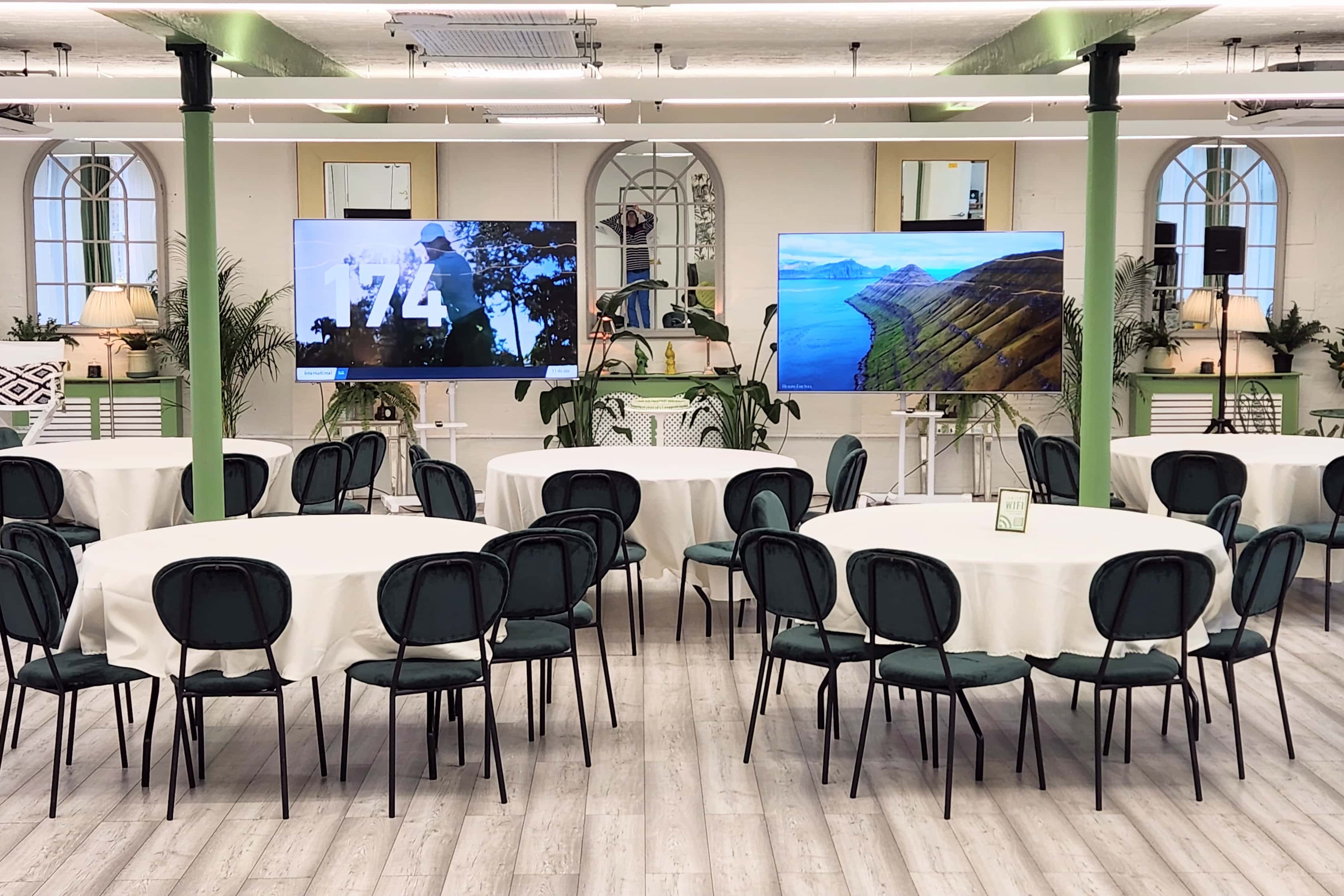 The Palm Room and the Studio 21