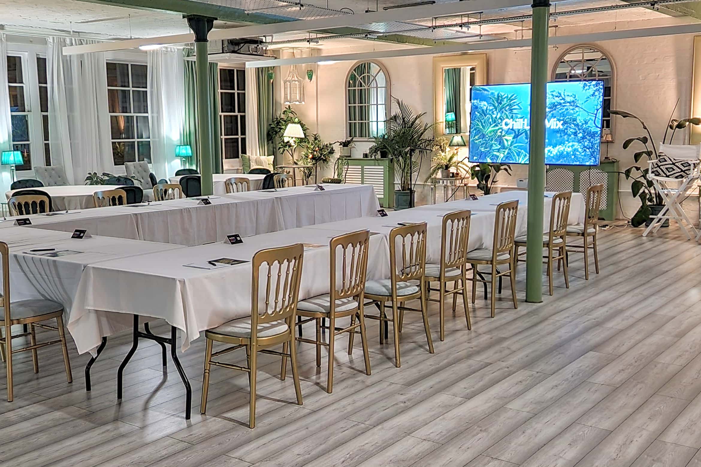 The Palm Room and the Studio 12