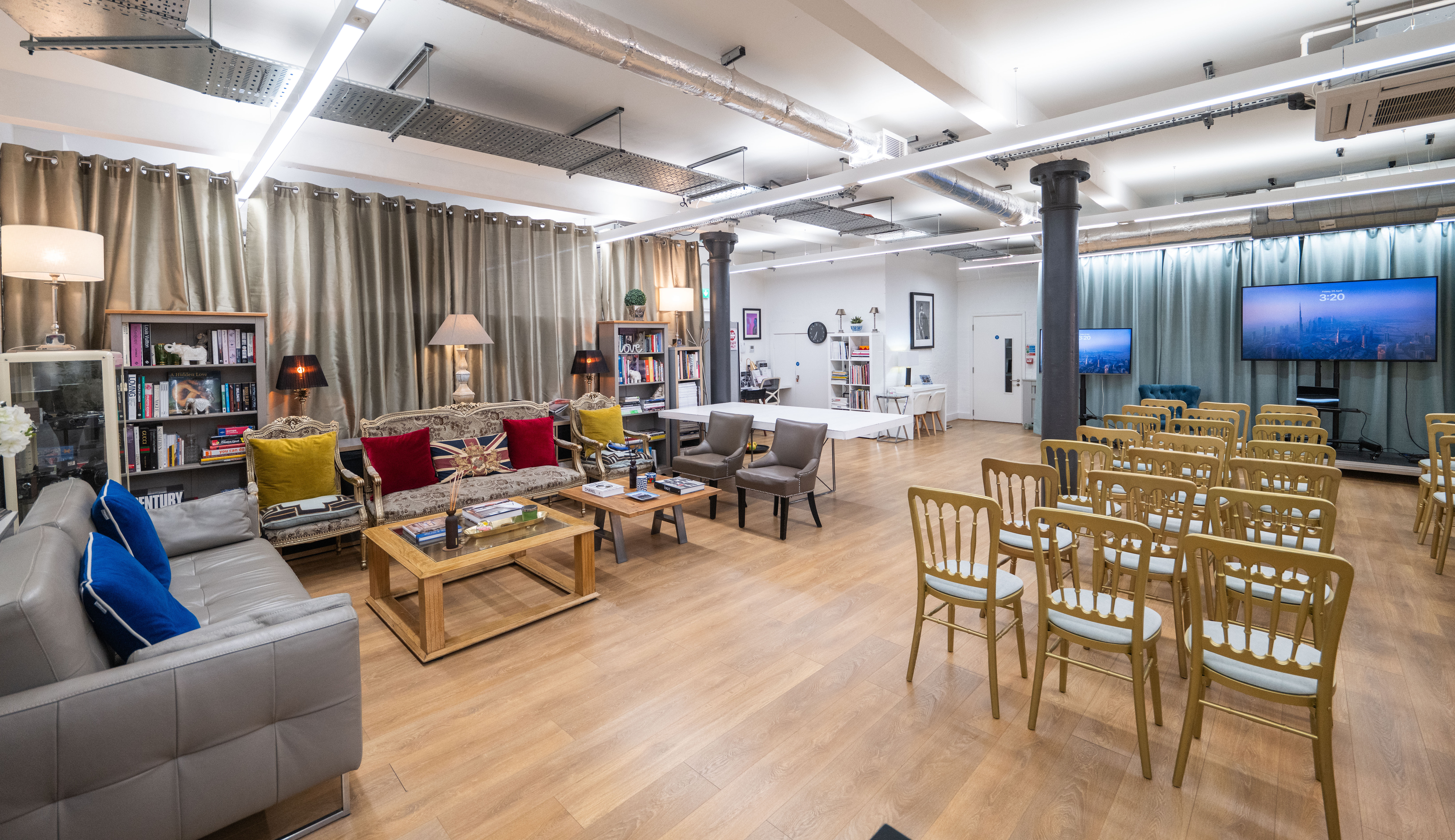 The Palm Room and the Studio 1