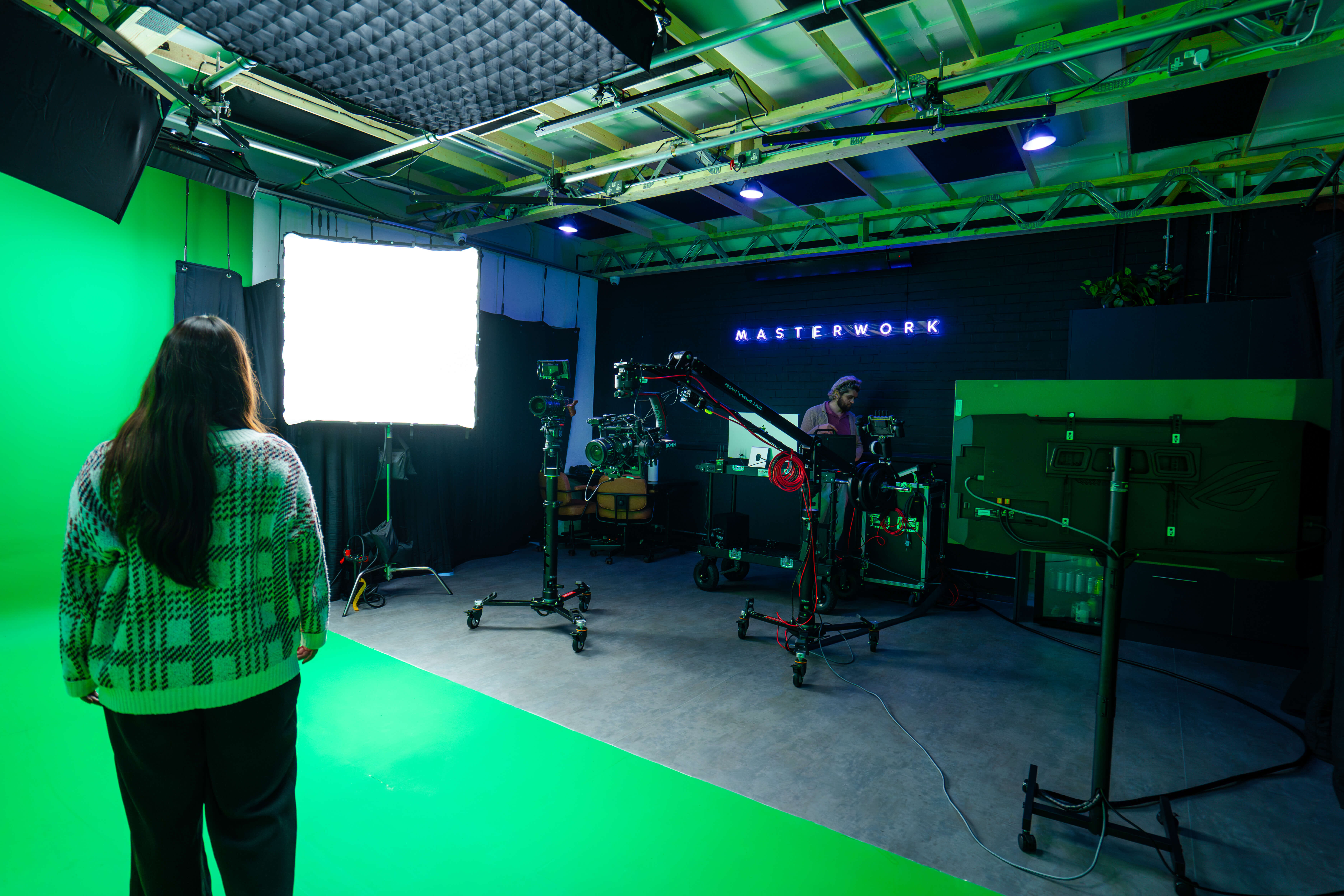 Green Screen Virtual Production Studio 2