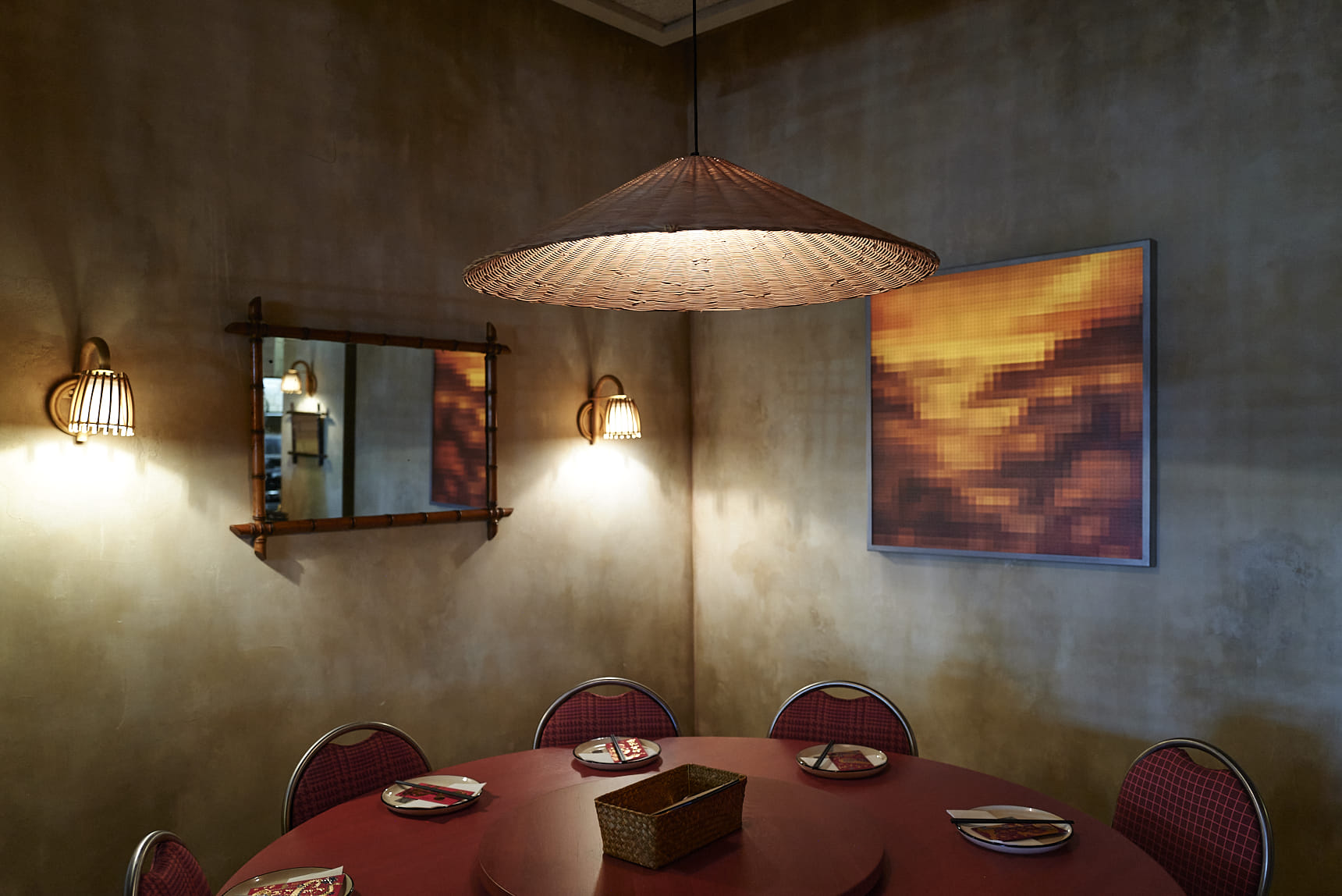 Red Room - Semi Private Dining Space 2