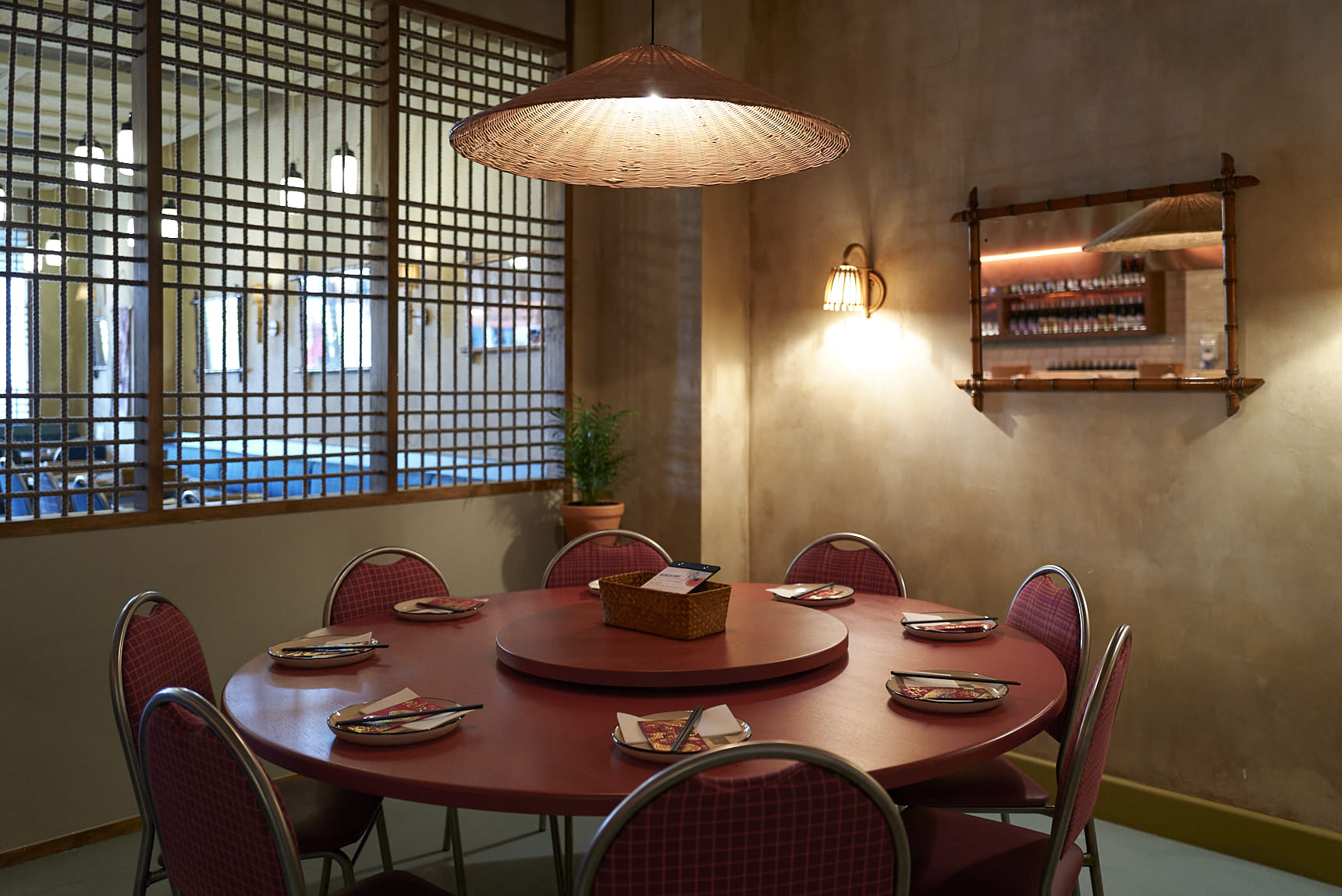 Red Room - Semi Private Dining Space 1