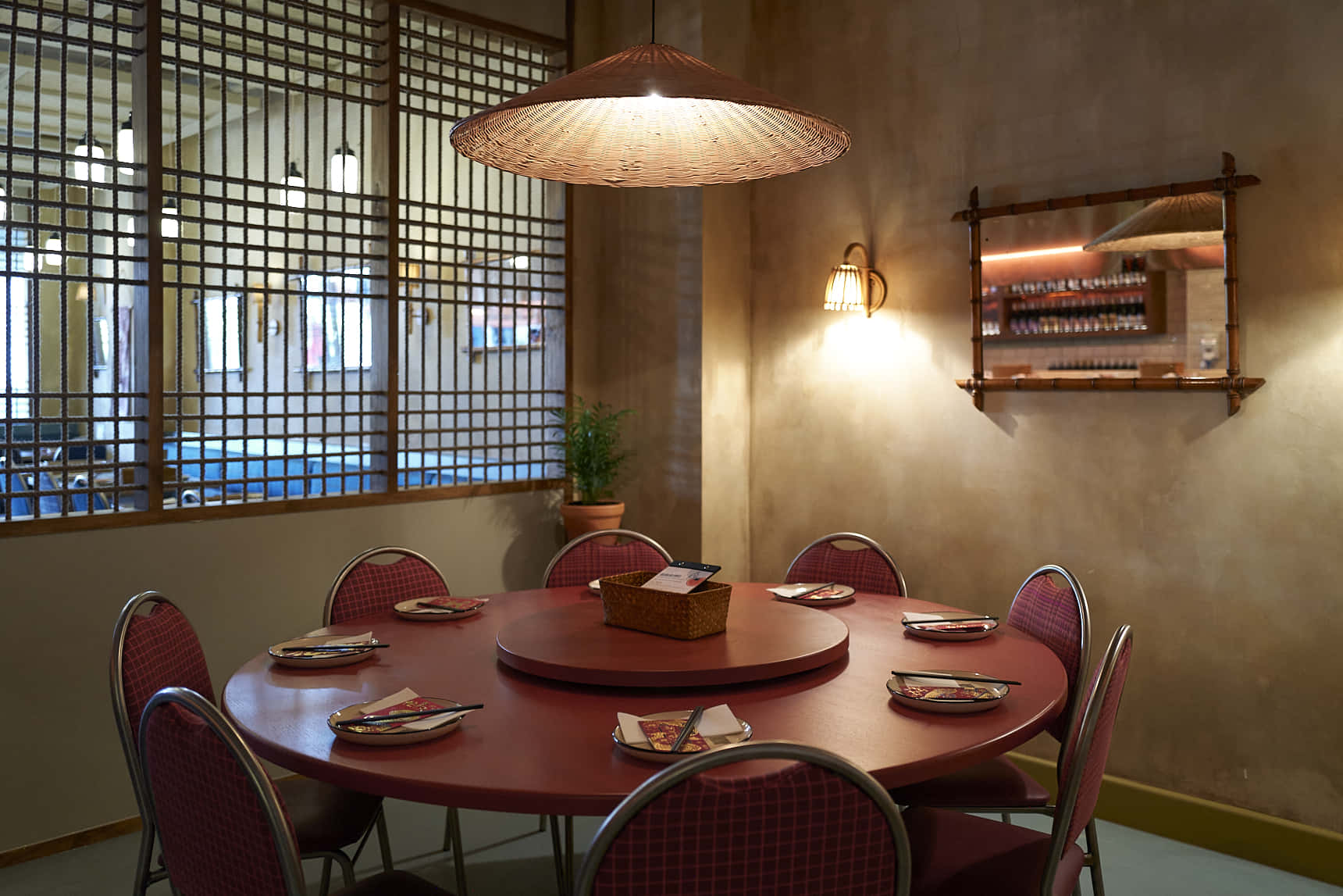 Red Room - Semi Private Dining Space 1