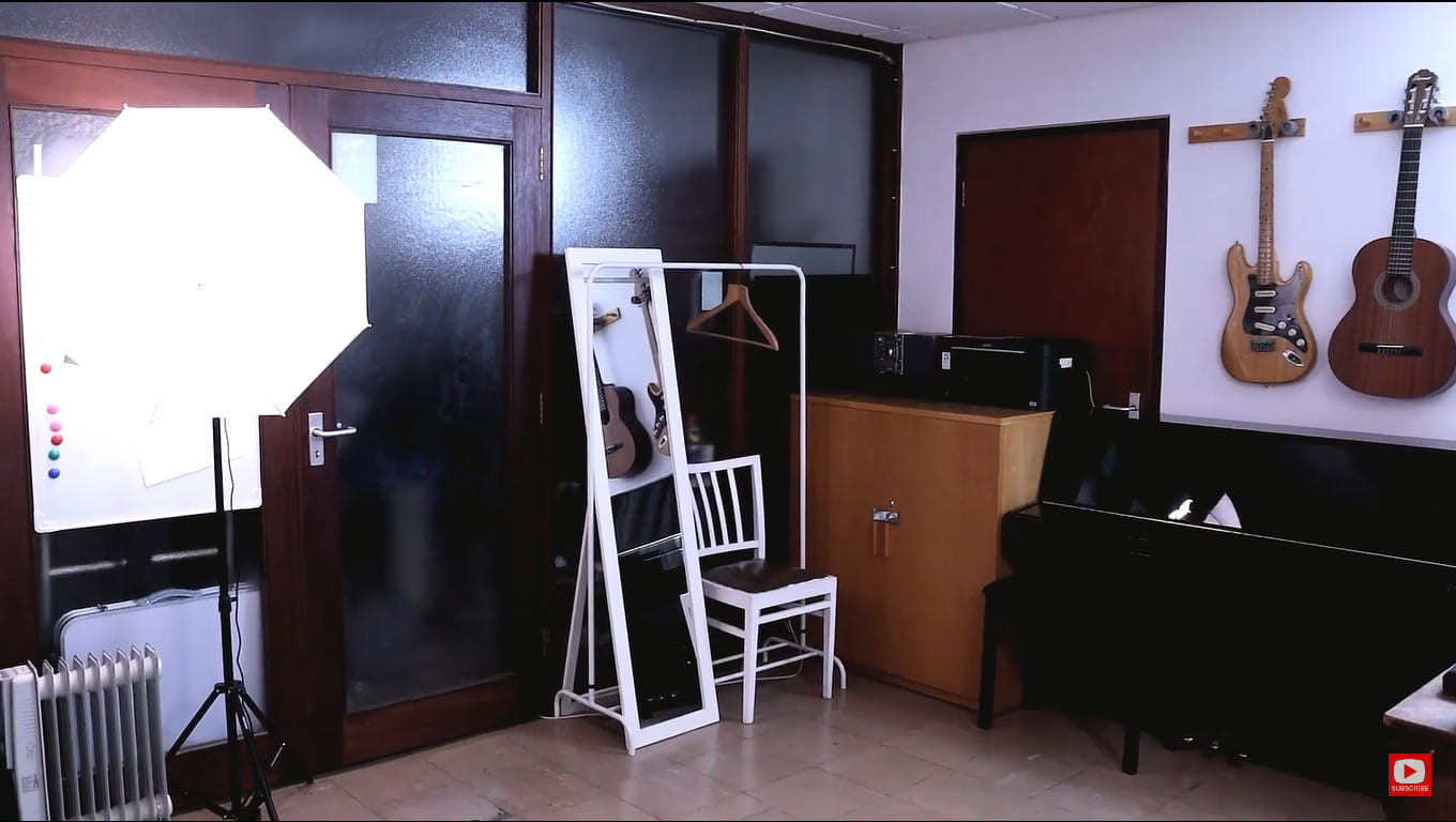 Photography and music practise studio 1