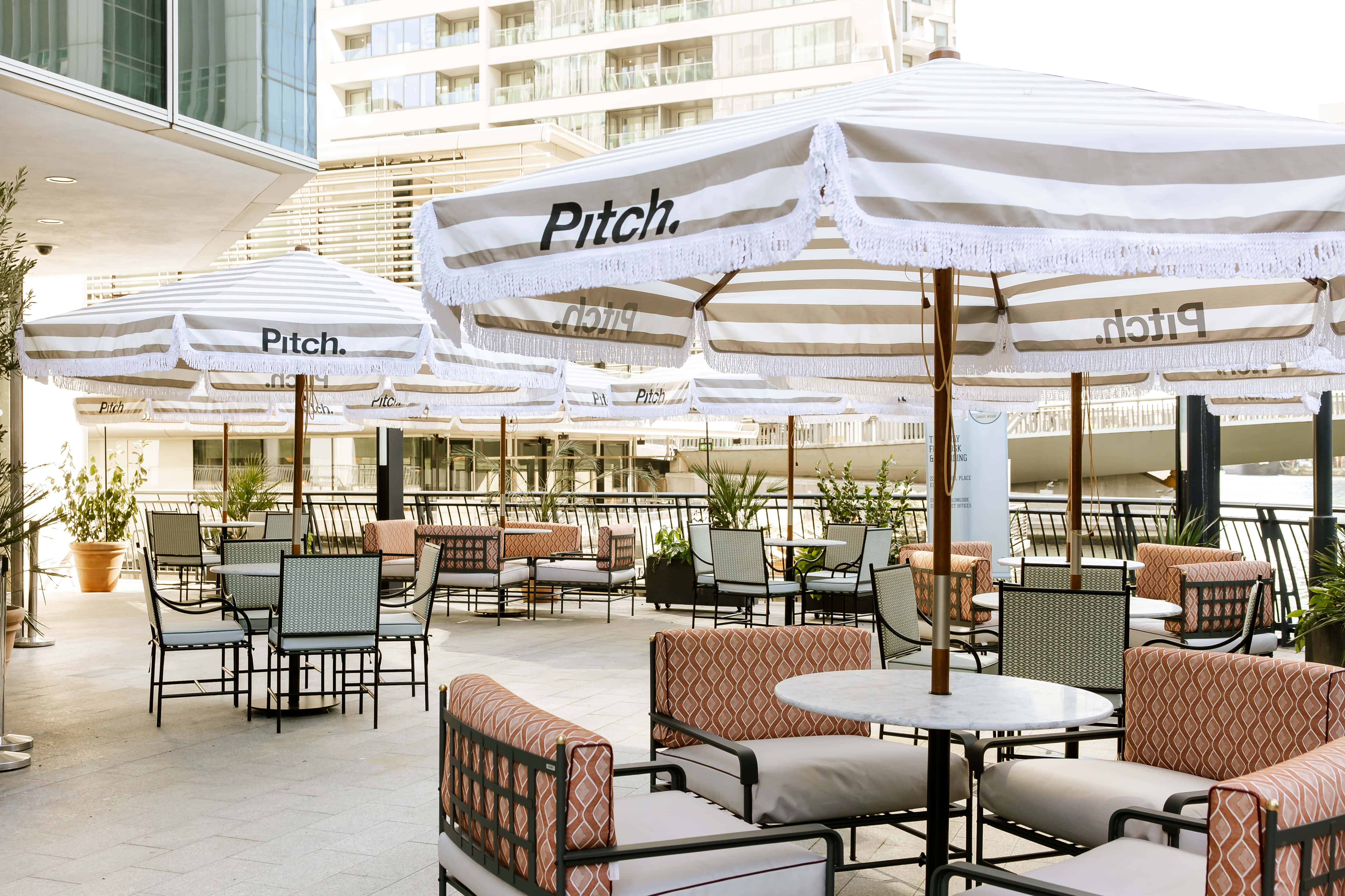 Pitch Wharf - Outdoor waterside terrace 0