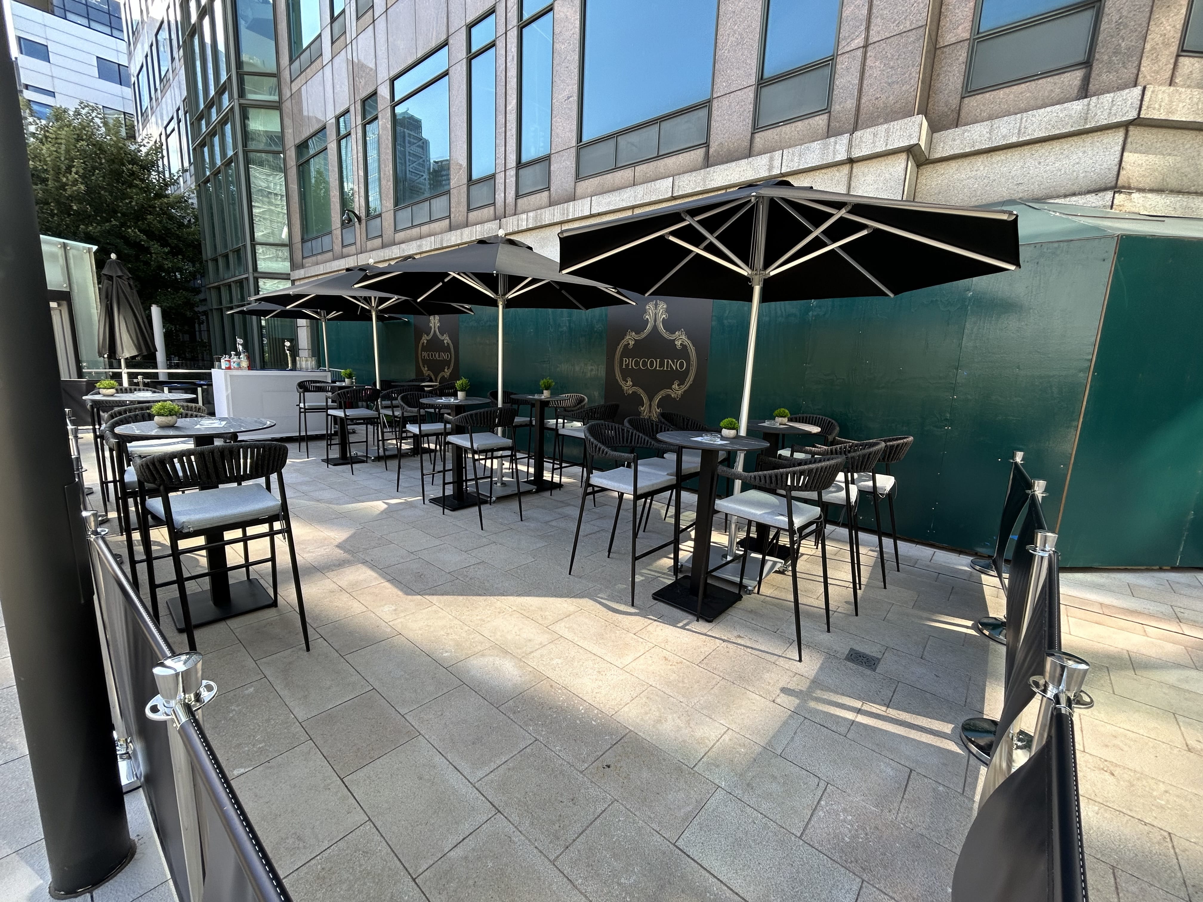 Pop Up Bar at Piccolino Exchange Square 2