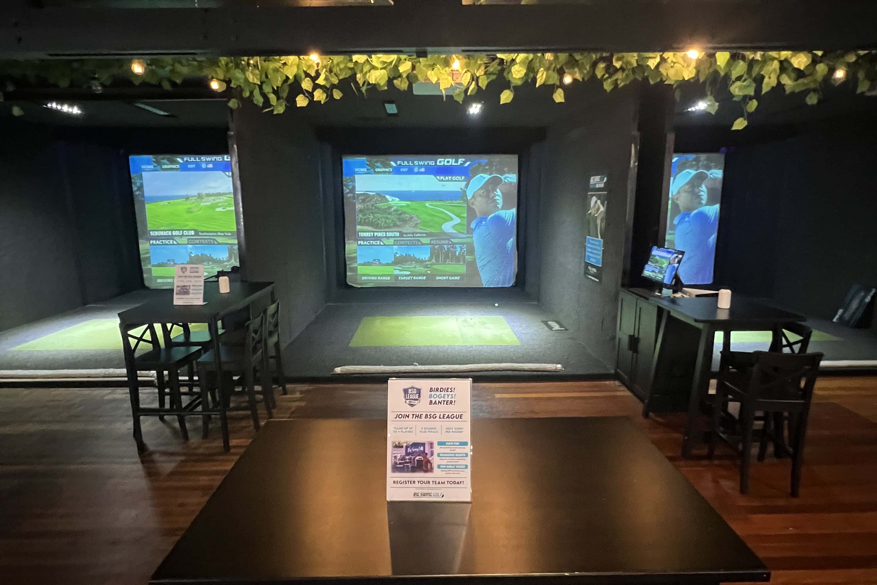 Golf Simulator Bays & Function/ Entertaining Space 4