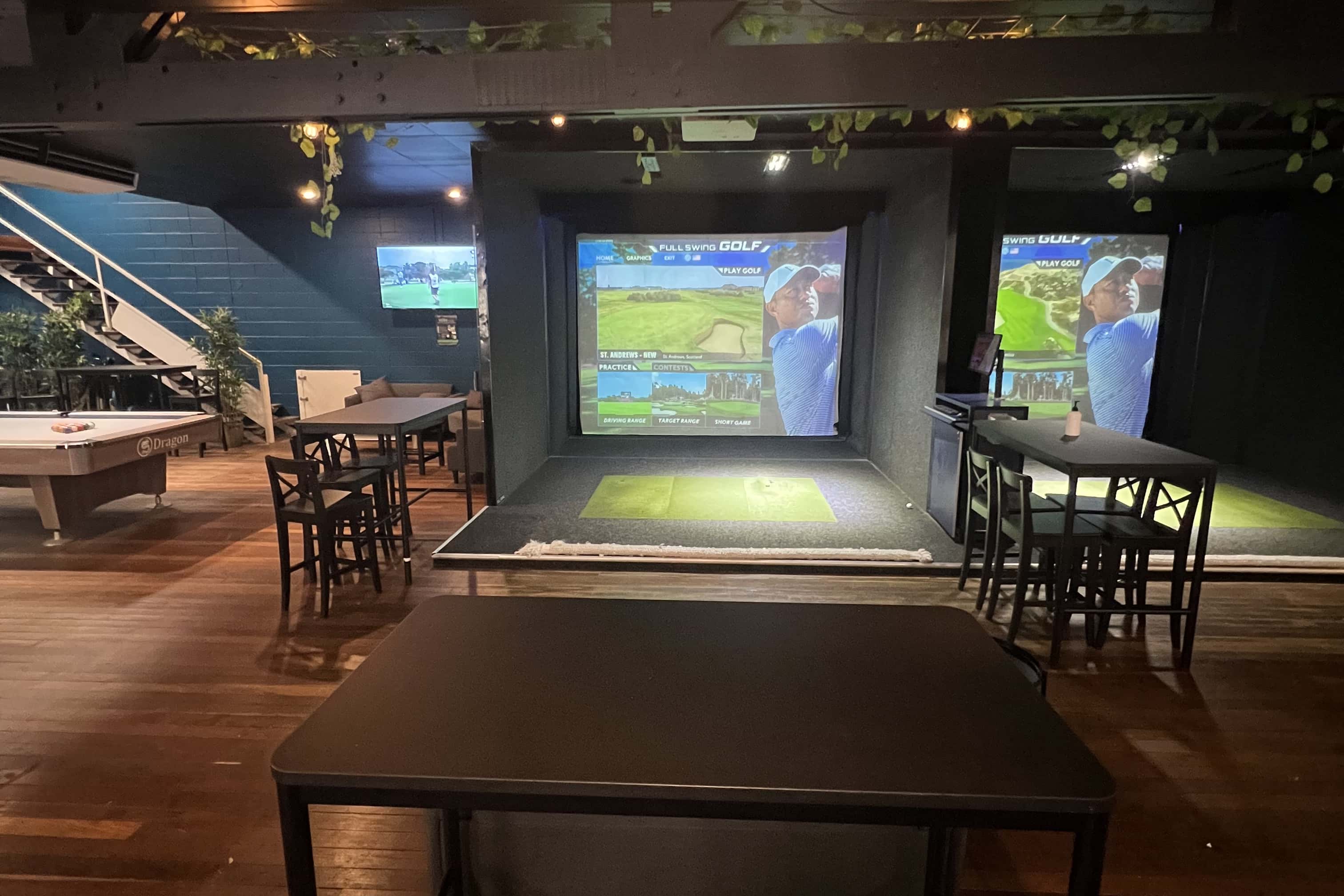 Golf Simulator Bays & Function/ Entertaining Space 2