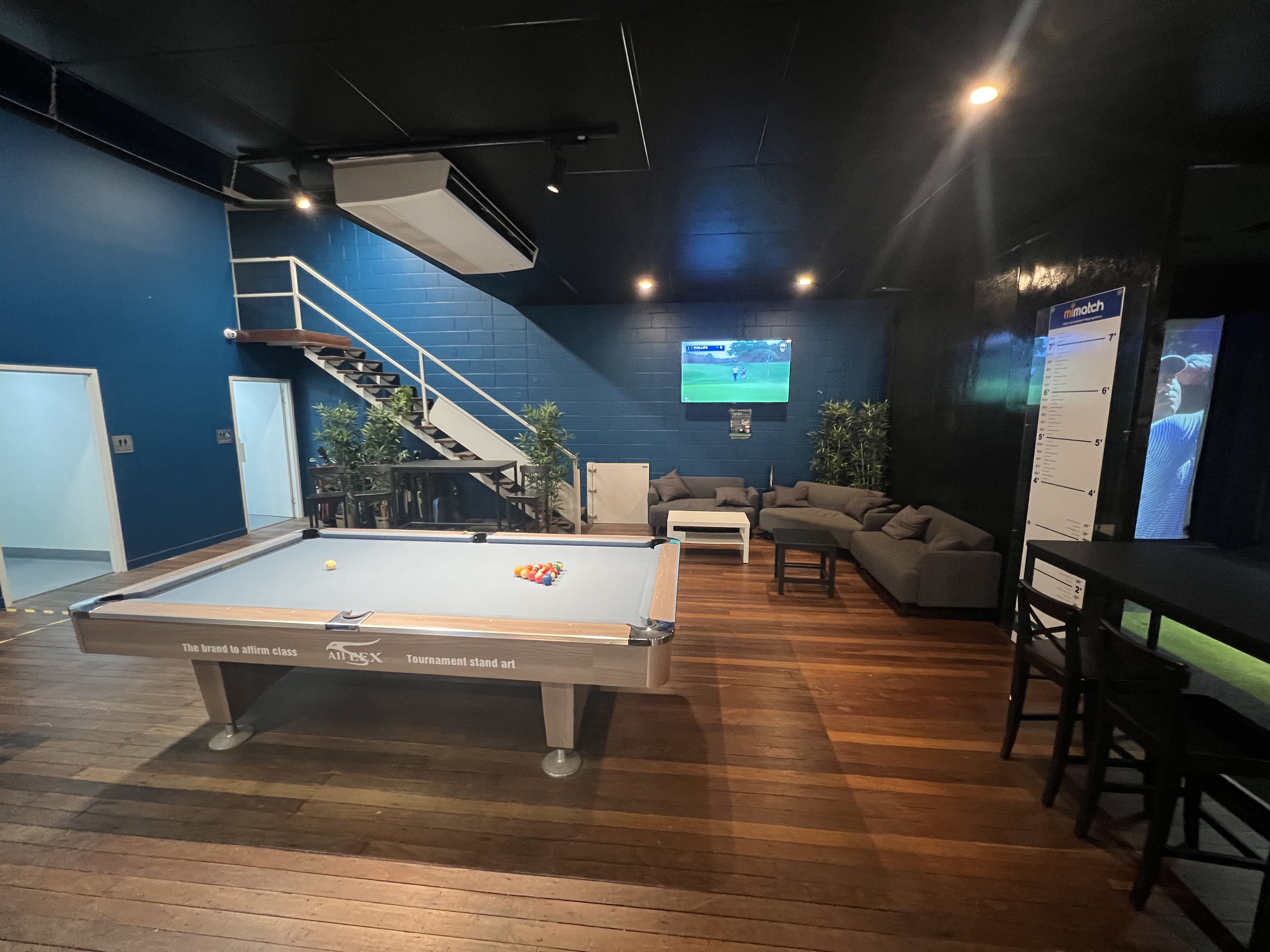 Golf Simulator Bays & Function/ Entertaining Space 1