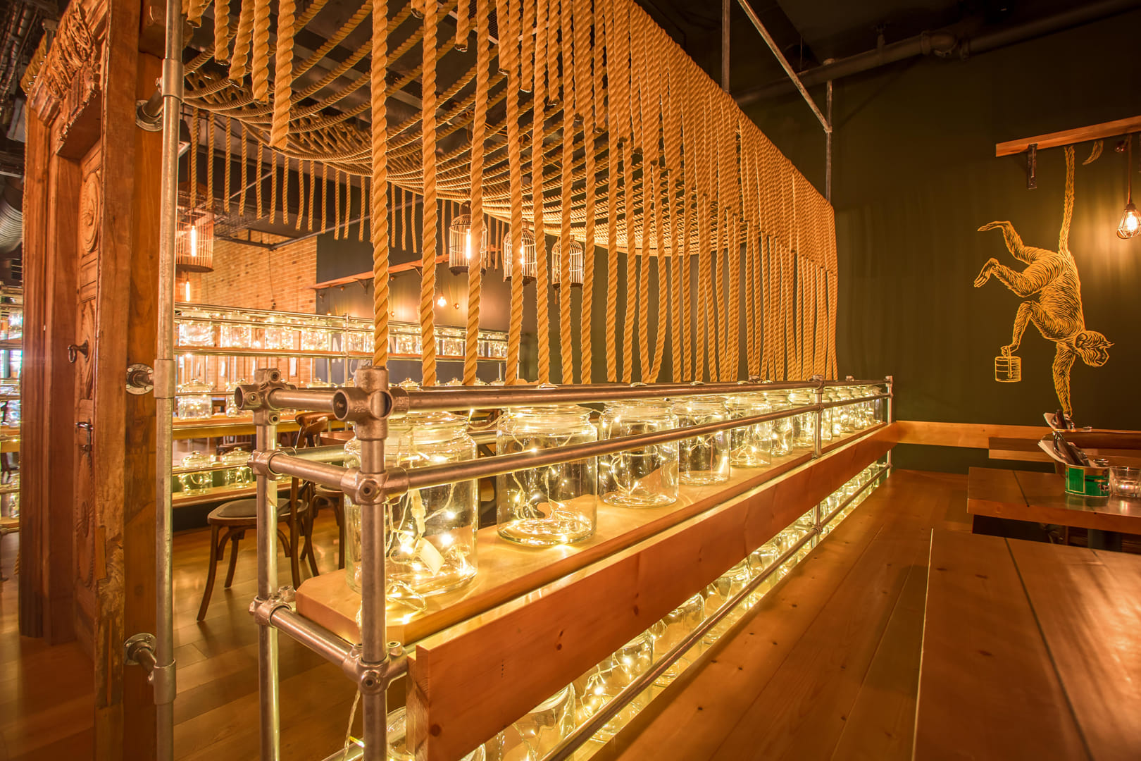 Mowgli Street Food Birmingham - Semi-Private Dining Room 1