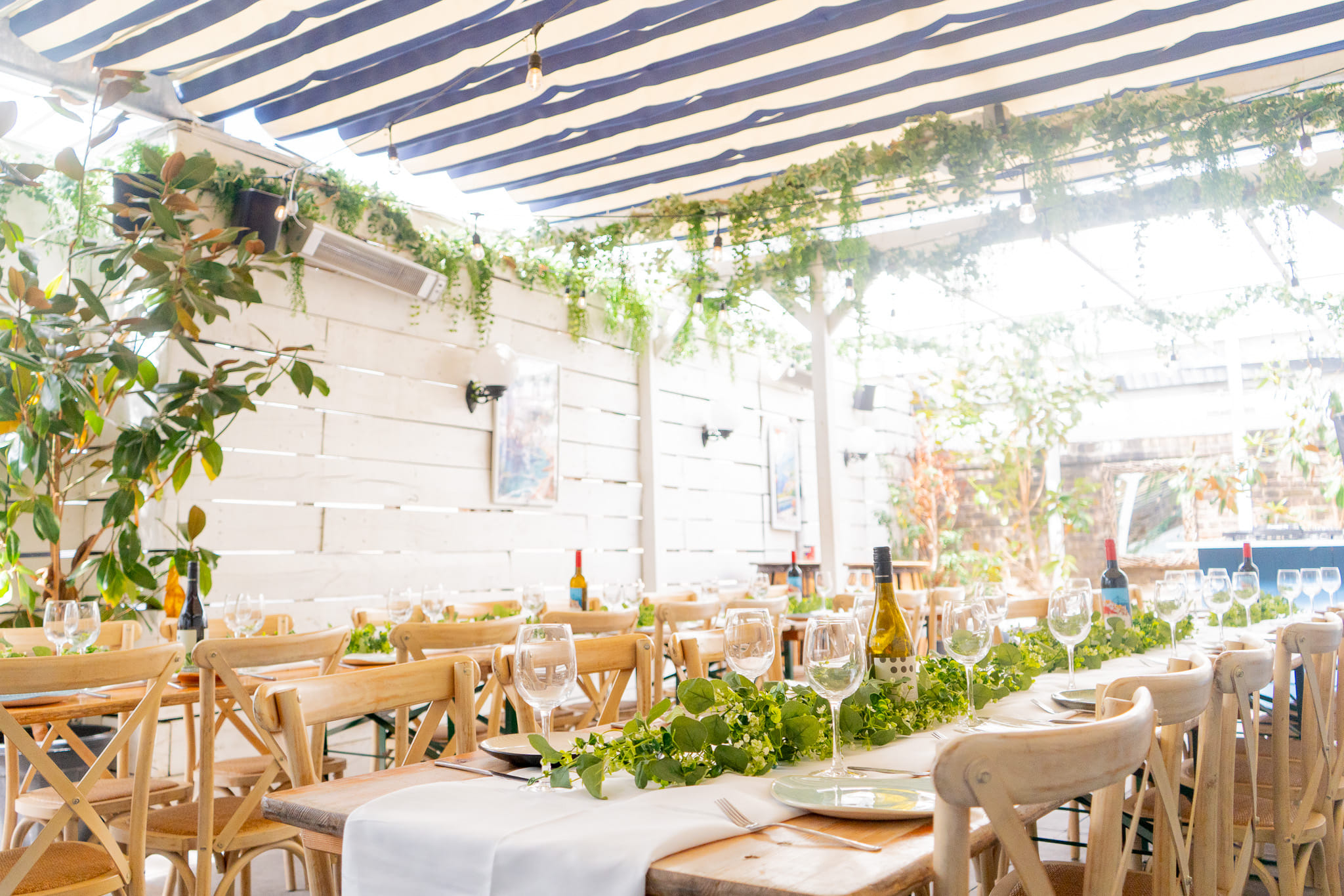 Rooftop Sit-Down Meal