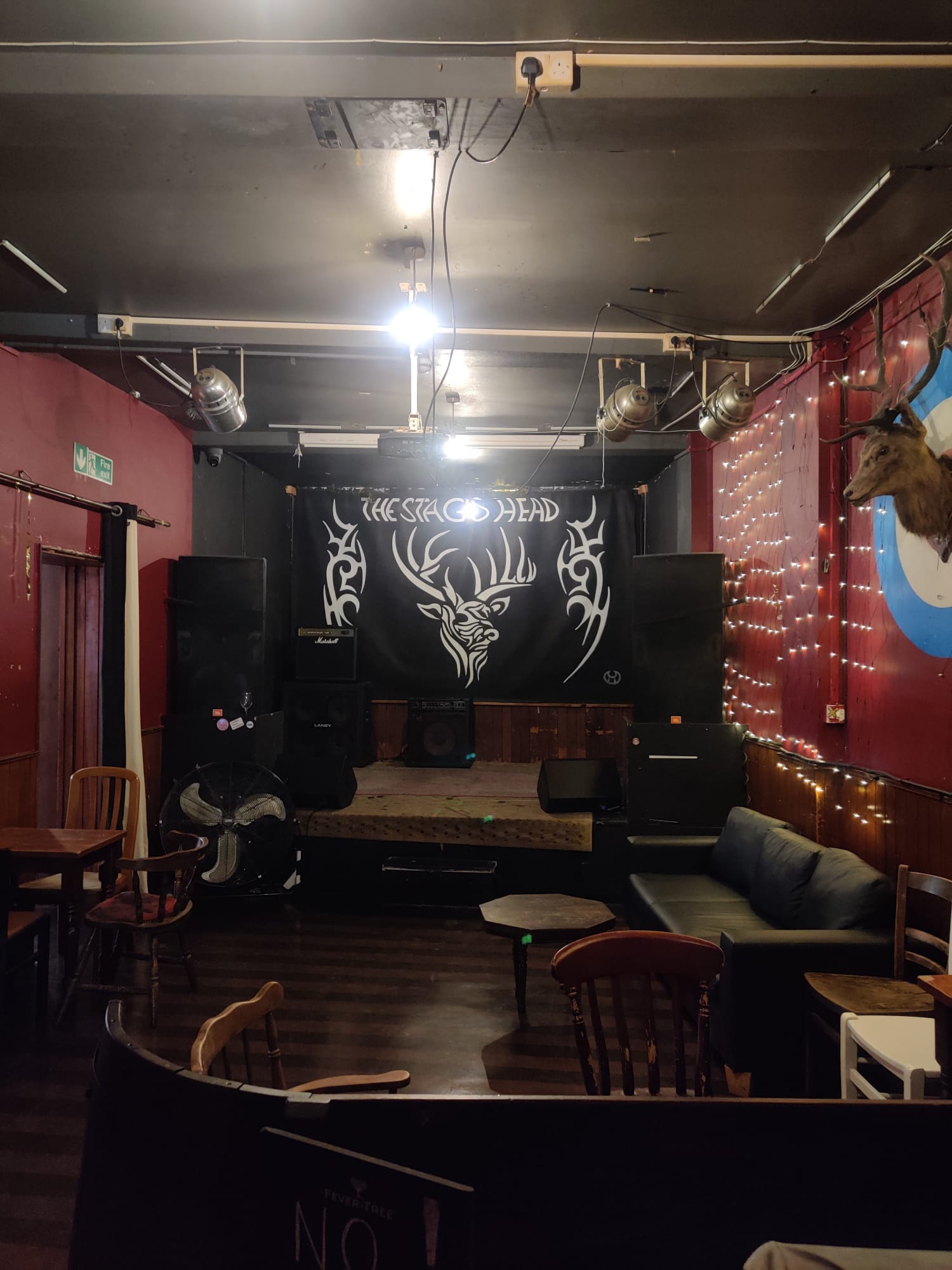 The Stage at The Stag's Head Hoxton 0