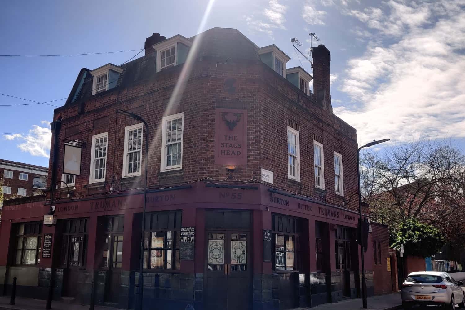 The Stage at The Stag's Head Hoxton 1