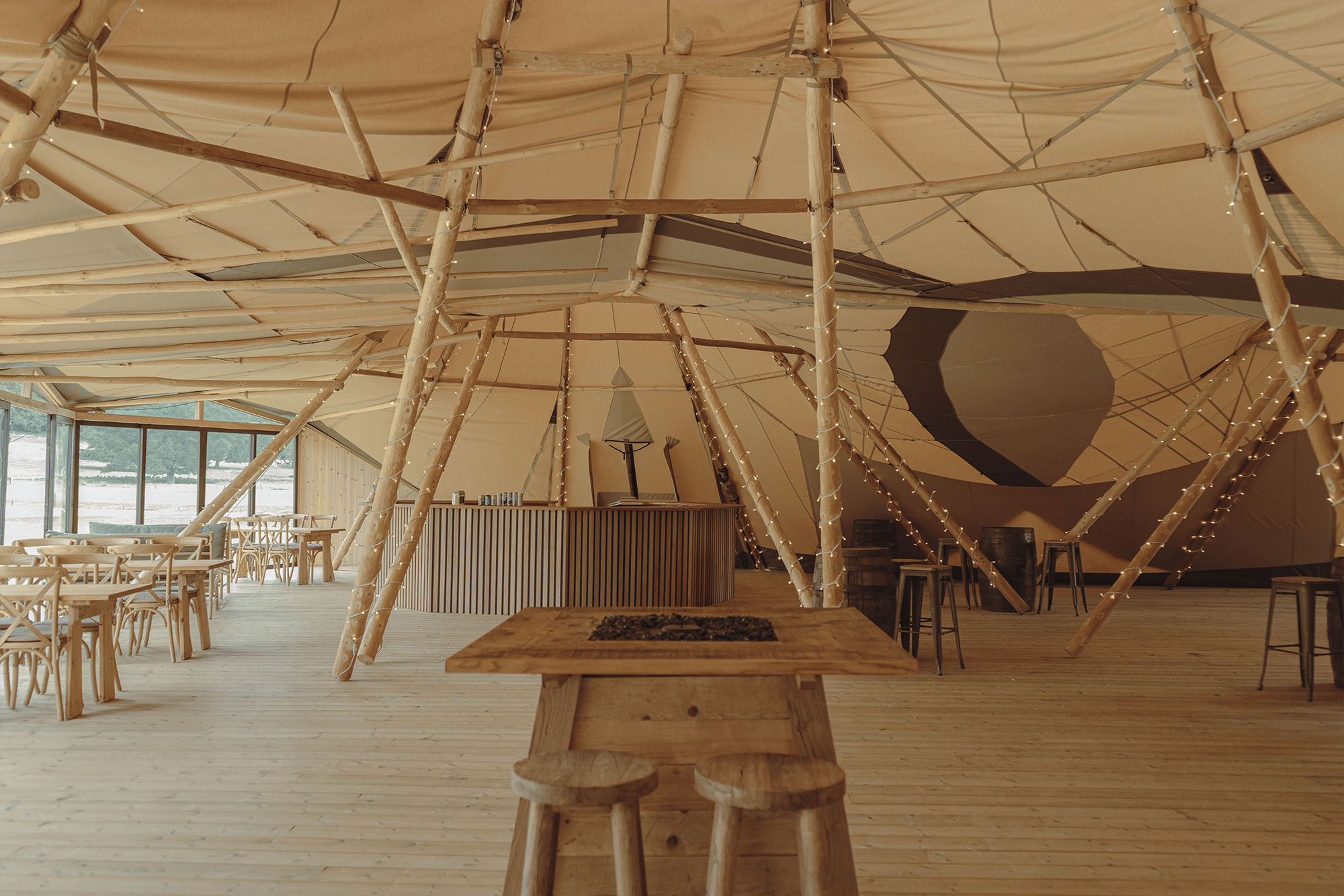 Tipis at Mapledurham 1