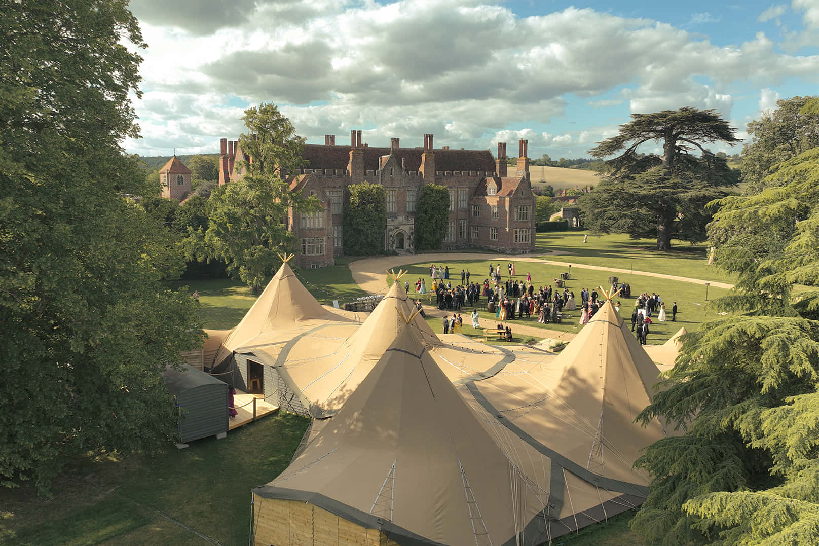 Tipis at Mapledurham 0
