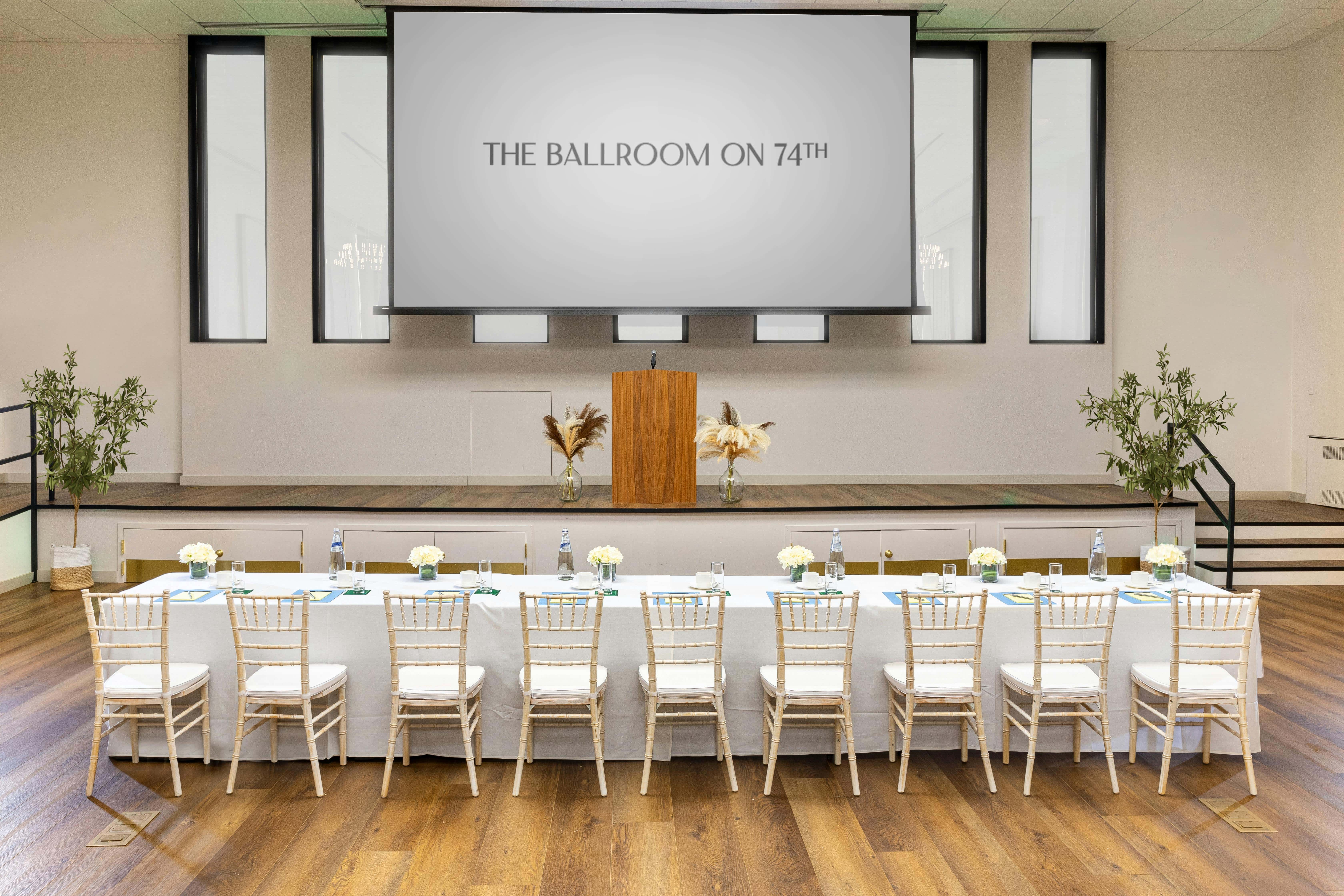 The Ballroom on seventy fourth - Space hire 2