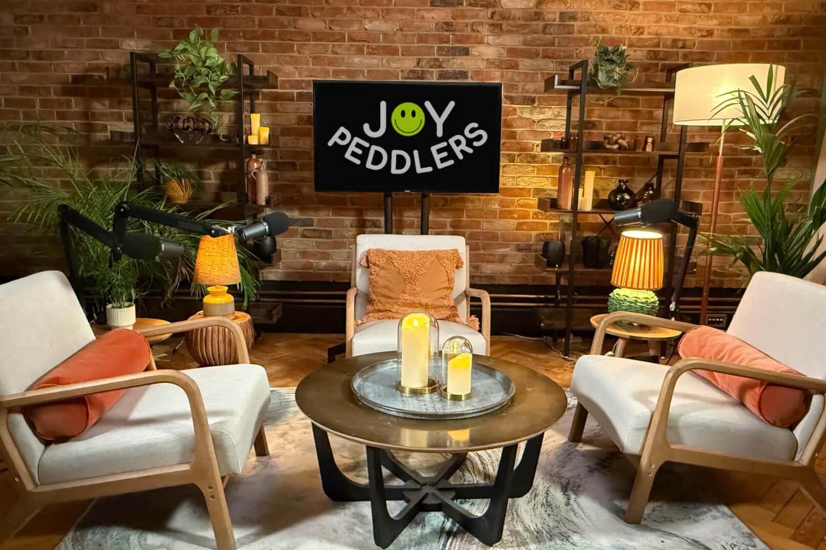 Joy Peddlers Podcast Studio 0