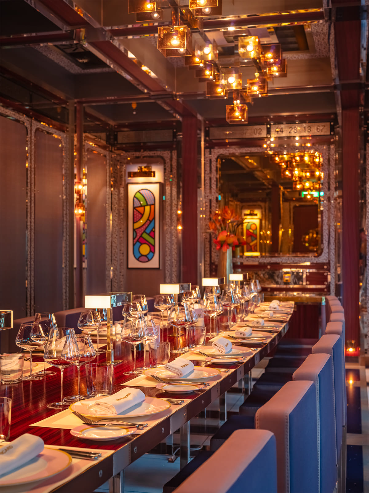 Blue Private Dining Room (20 guests seated) 3D tour