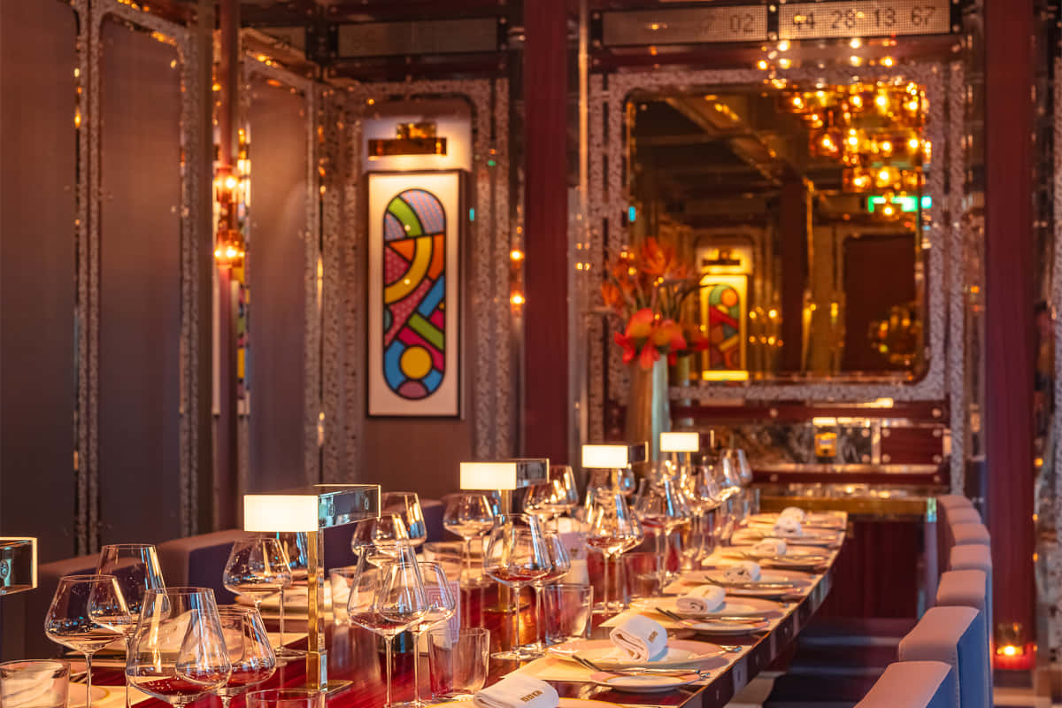 Blue Private Dining Room (20 guests seated) 3D tour