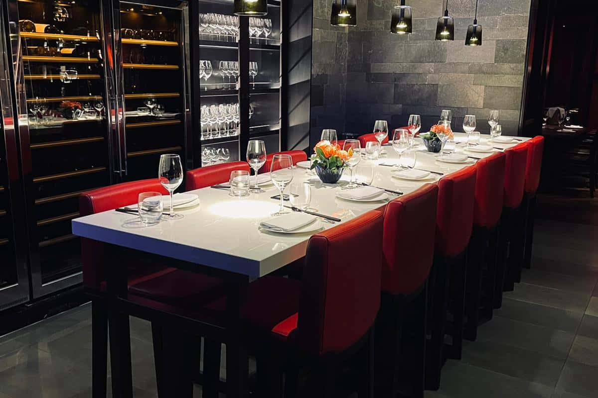 Semi-Private Sommelier Table 1