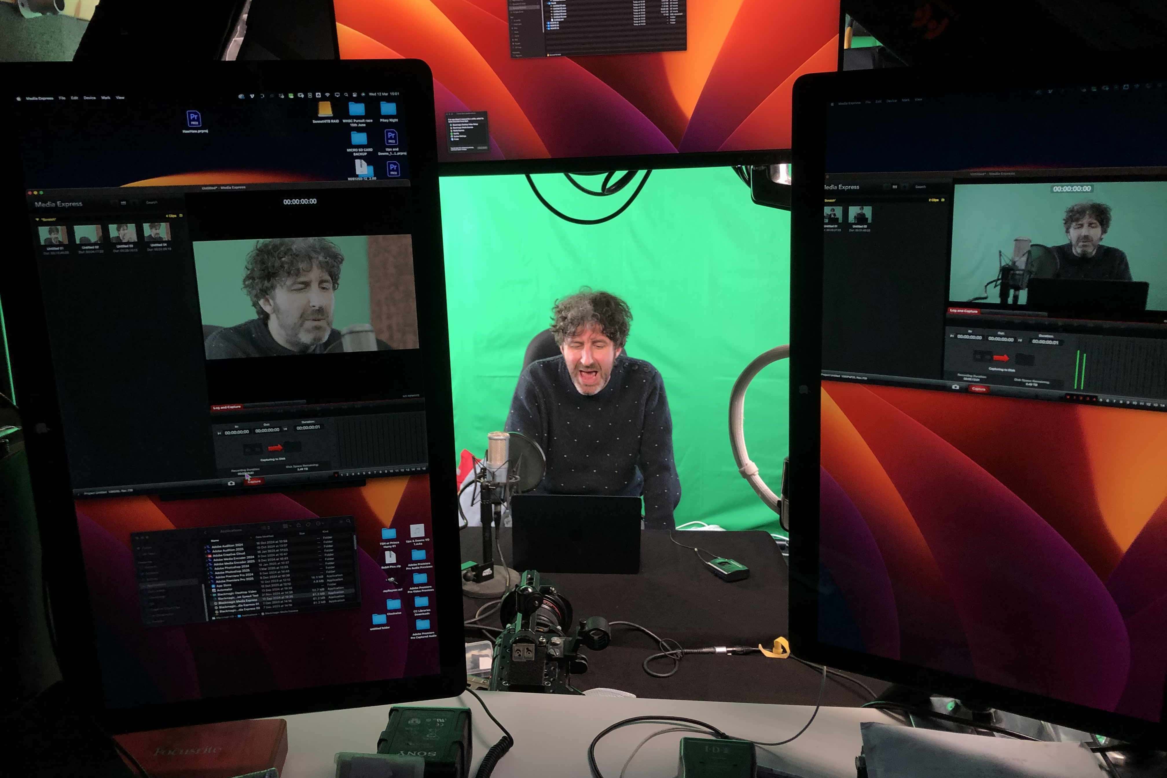 Video Podcast Recording Studio 1