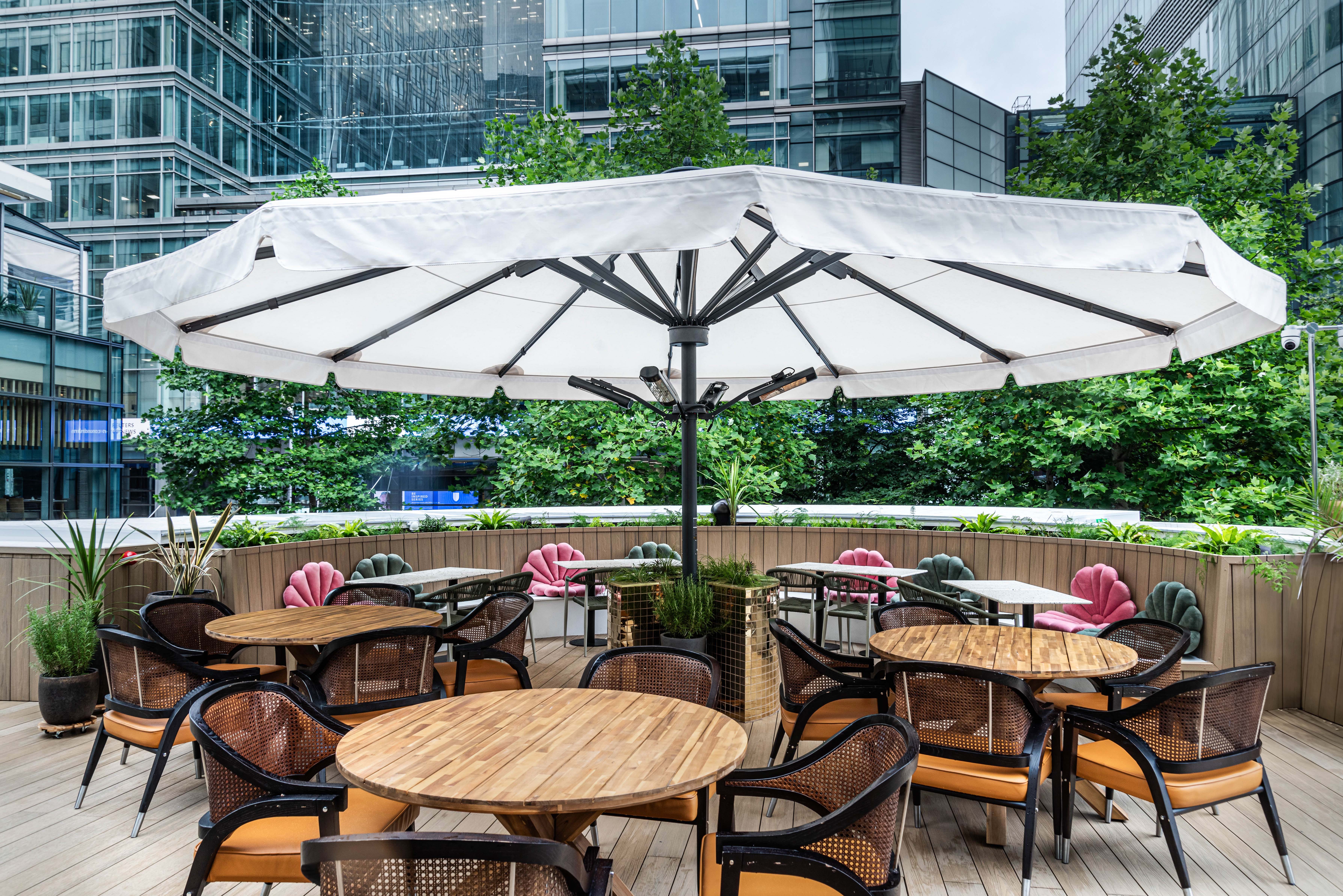 The VIP Area On The Terrace