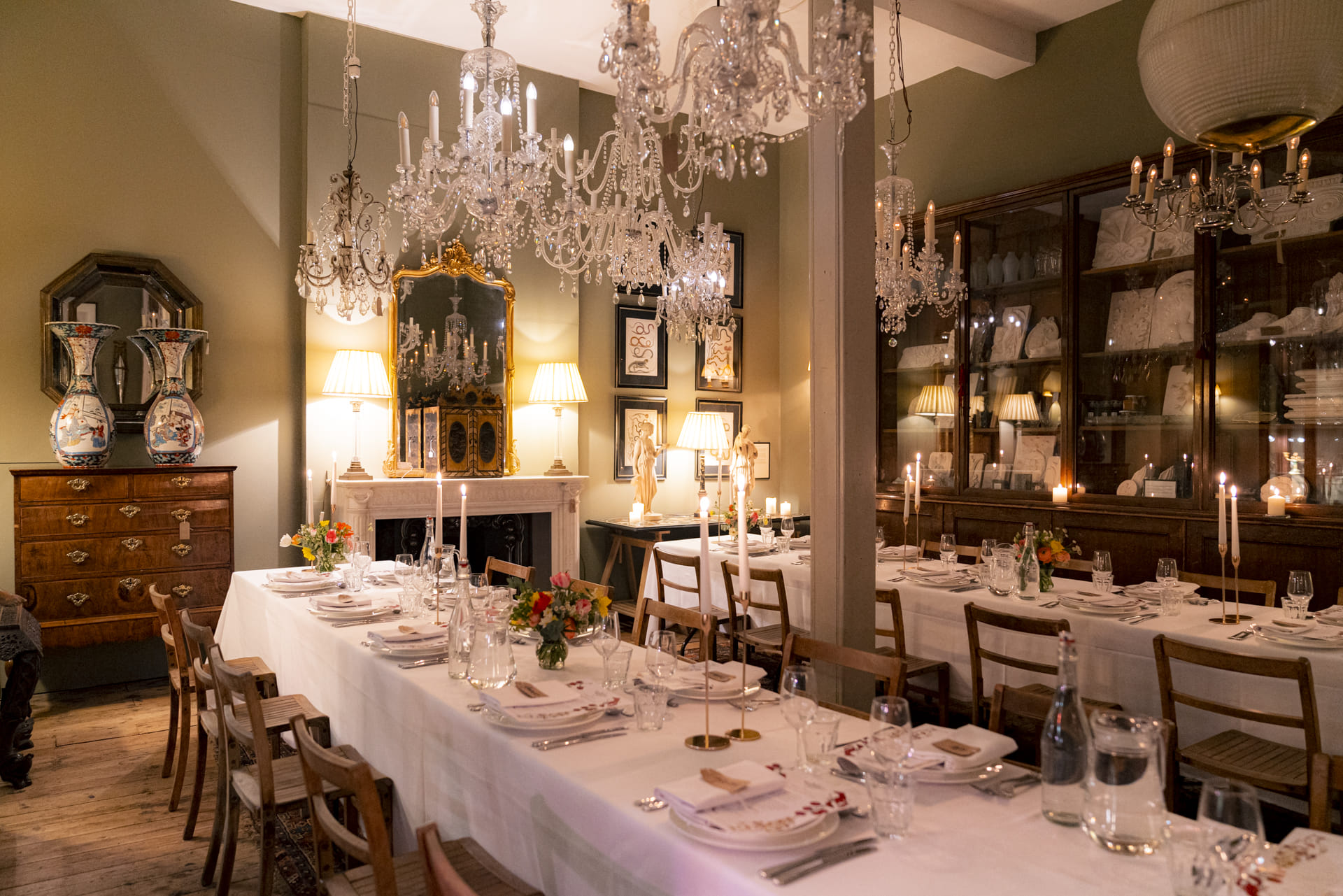 Brunswick House Parlour & Library Room