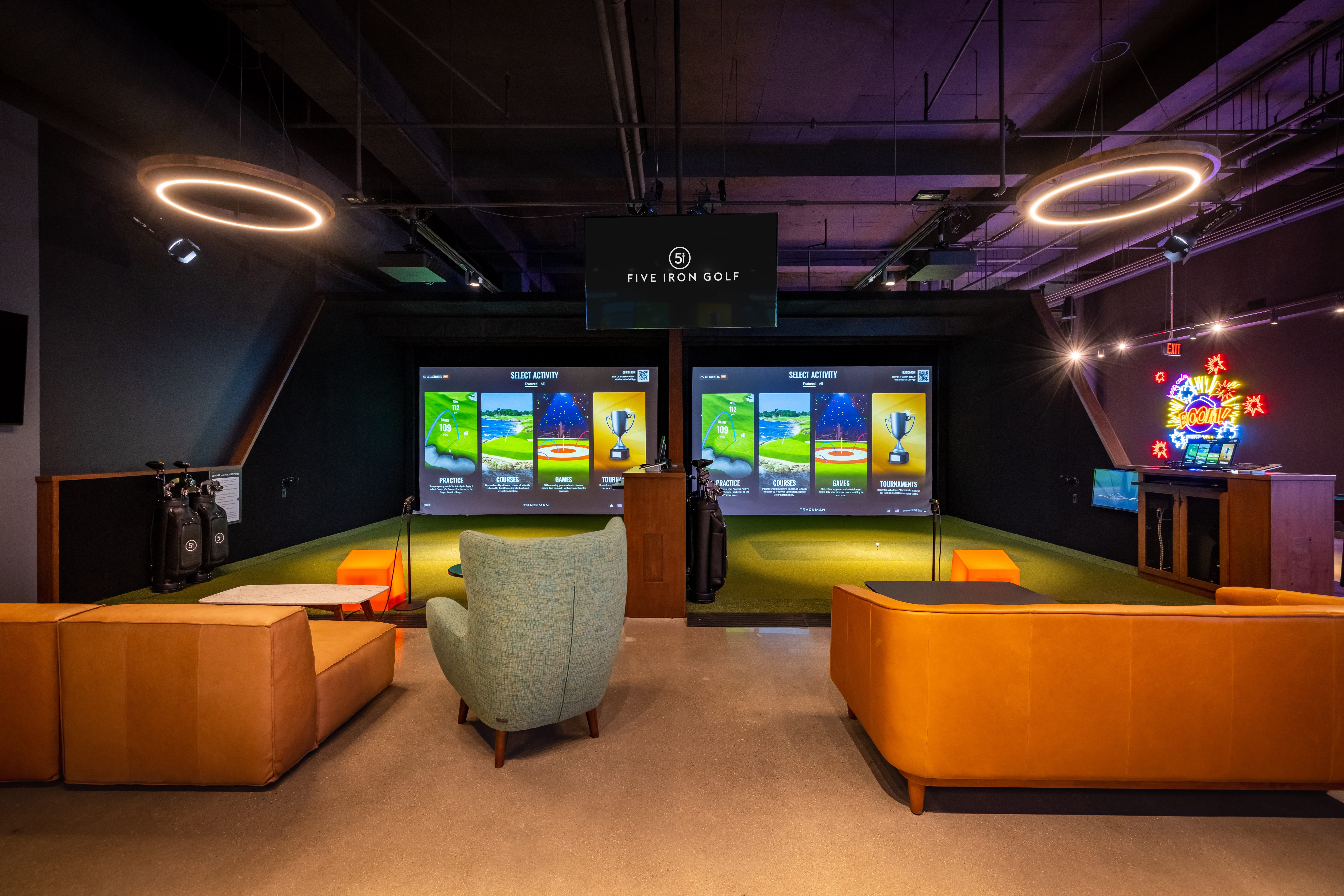 Five Iron Golf - Space hire 5