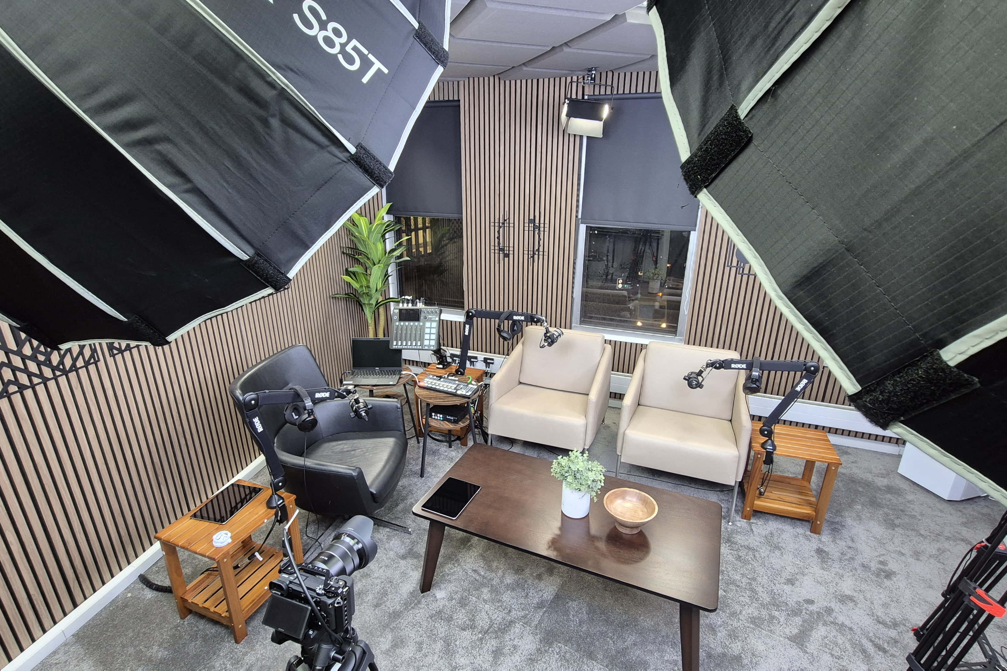 Podcast Studio at Deansgate Studios 1