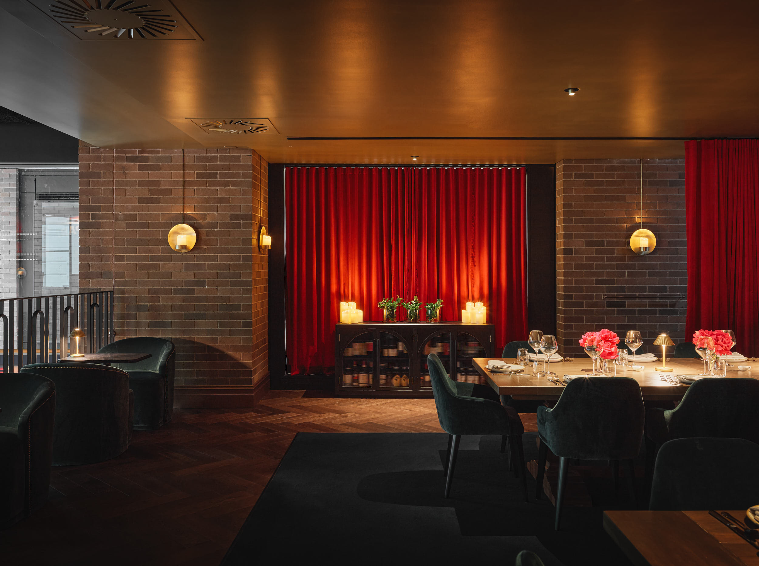 2x Semi -Private Dining Rooms - 12/14 guests each 2