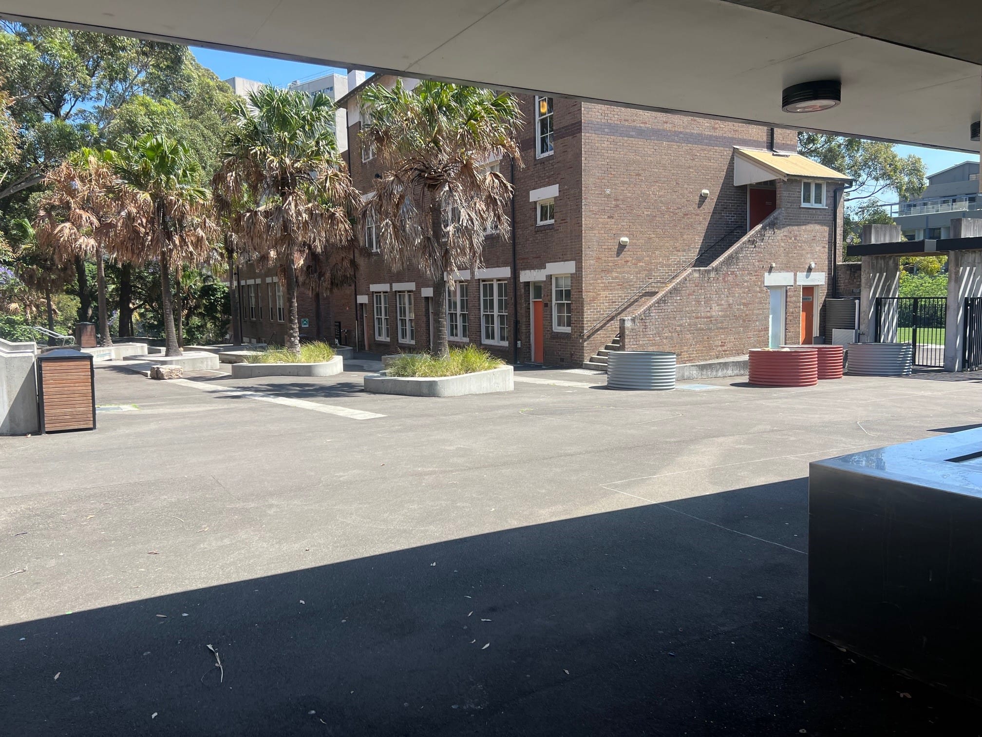 Court Yard With BBQ Area 2