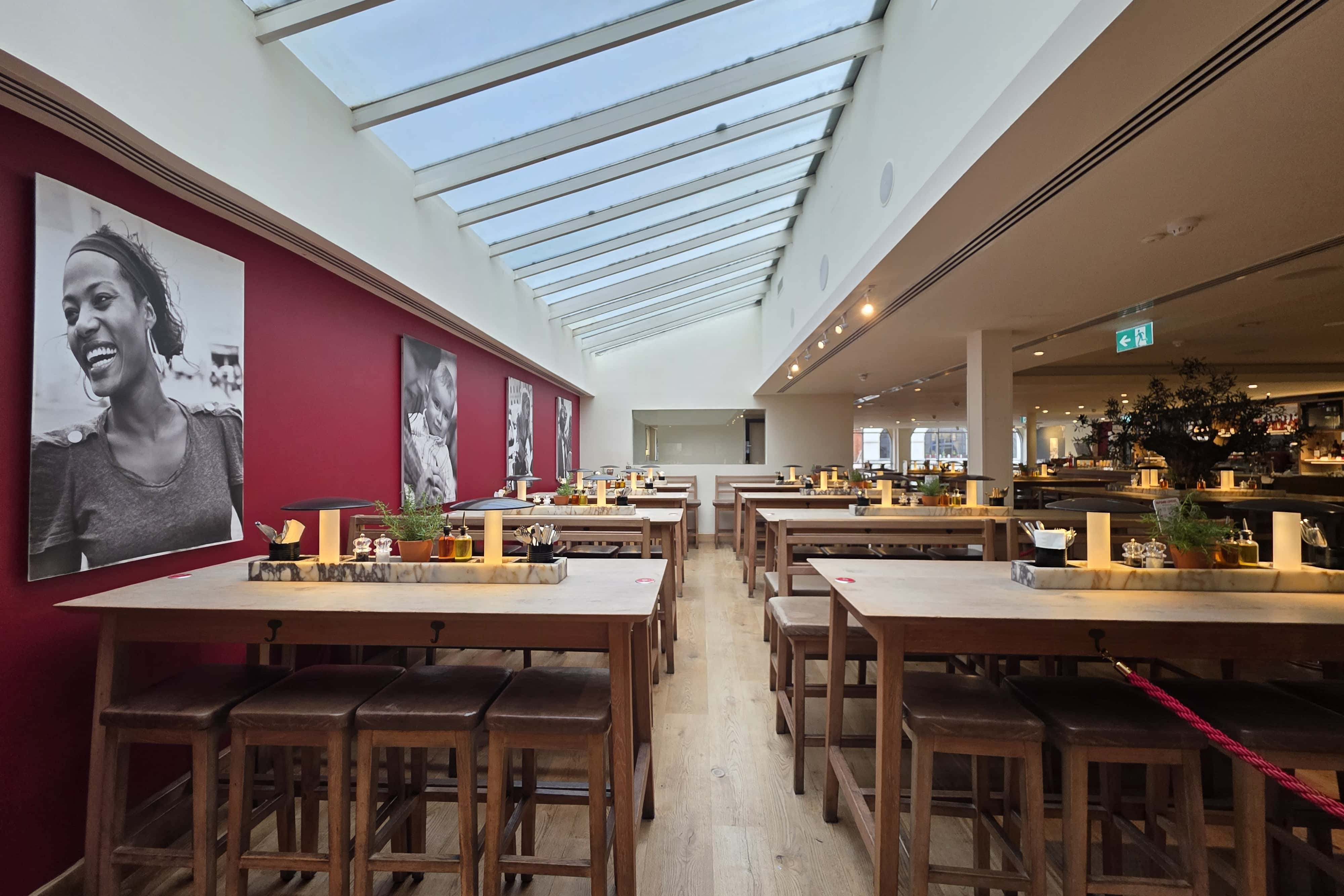 First Floor Exclusive Hire at Vapiano Great Portland Street 4