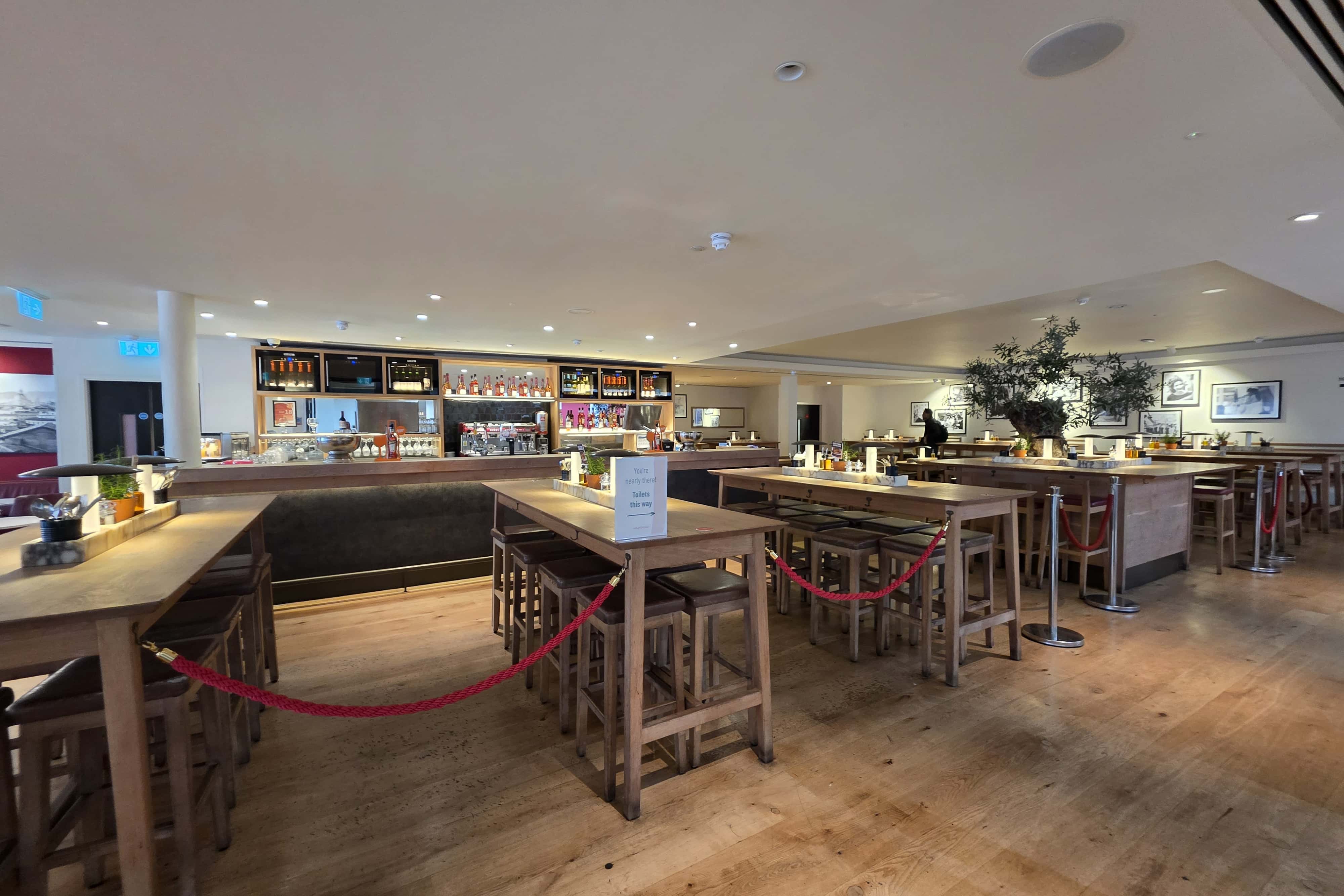 First Floor Exclusive Hire at Vapiano Great Portland Street 2