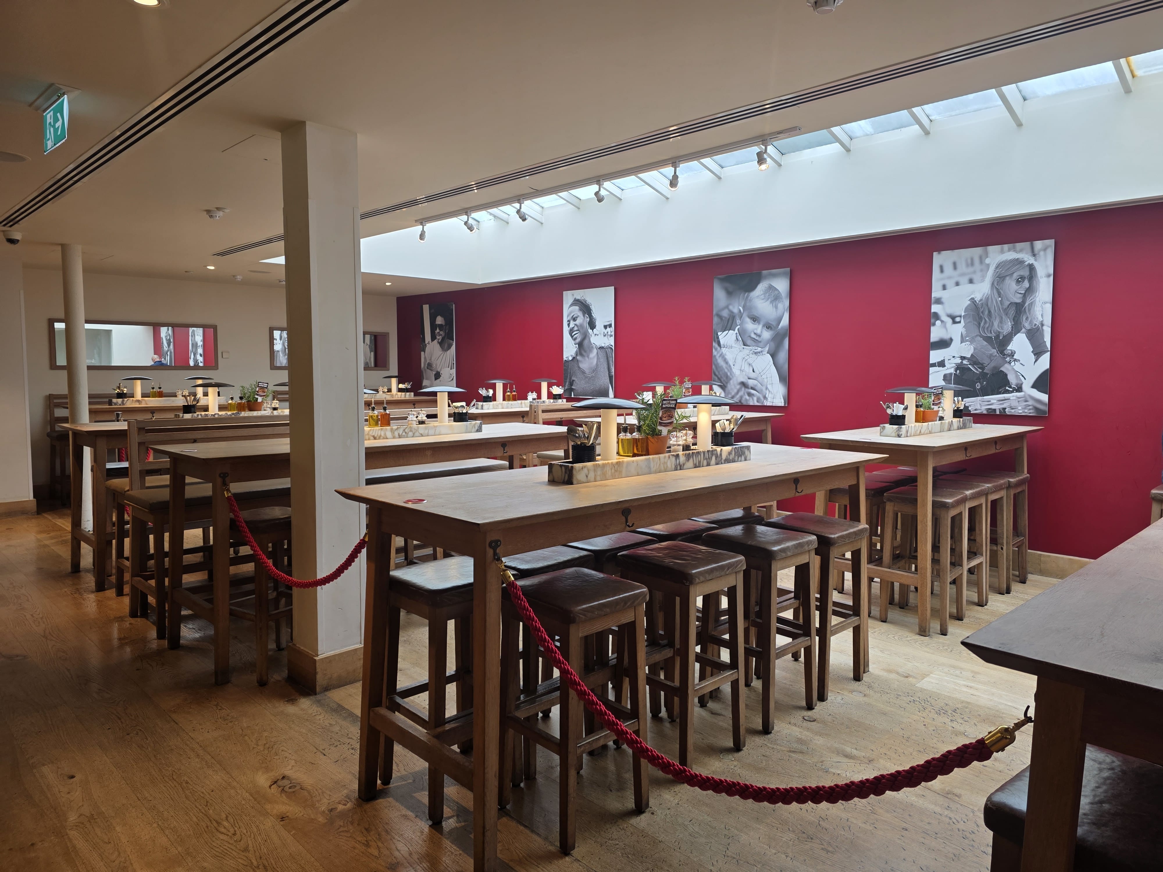 Sky Light at Vapiano Great Portland Street 4