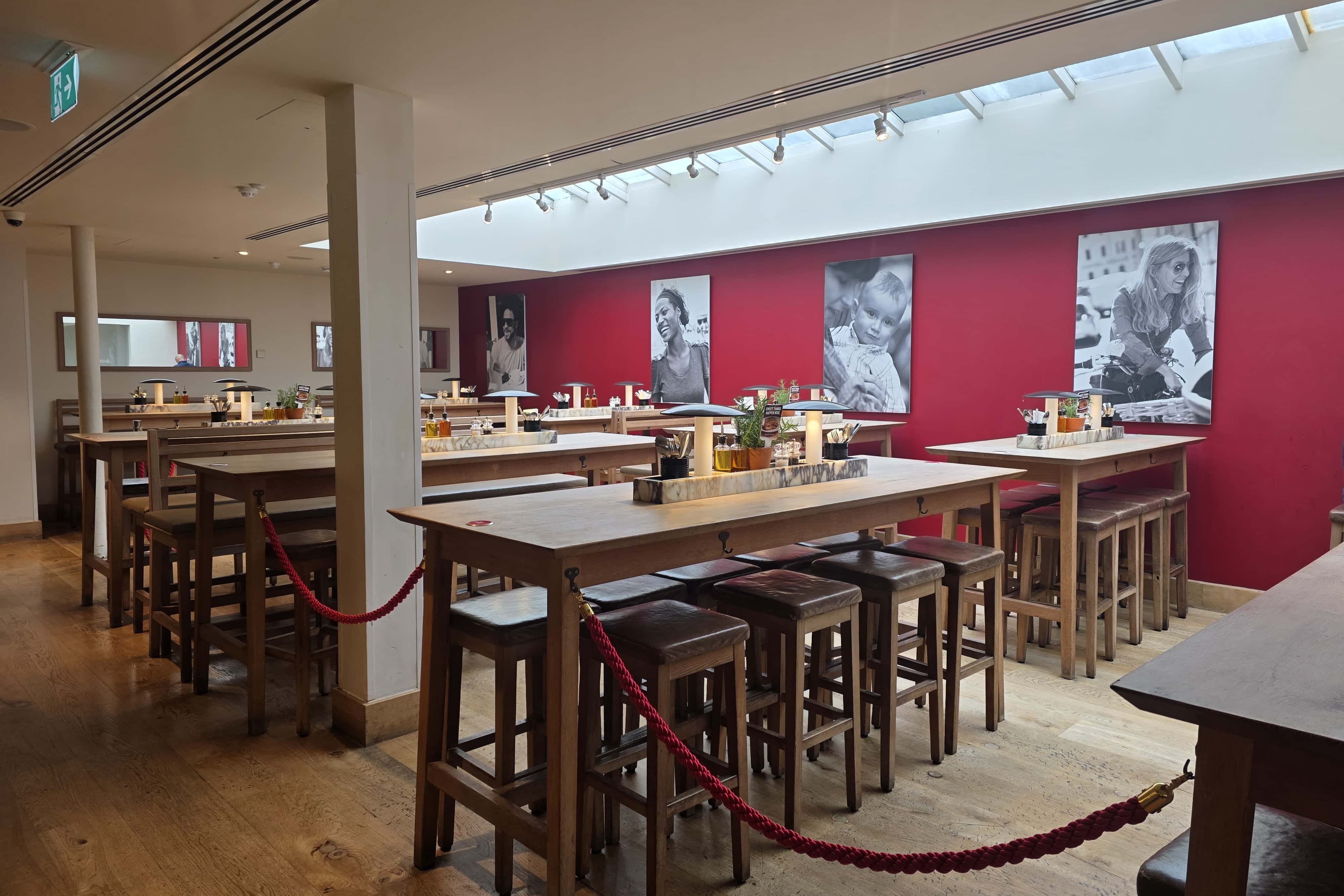 Sky Light at Vapiano Great Portland Street 4