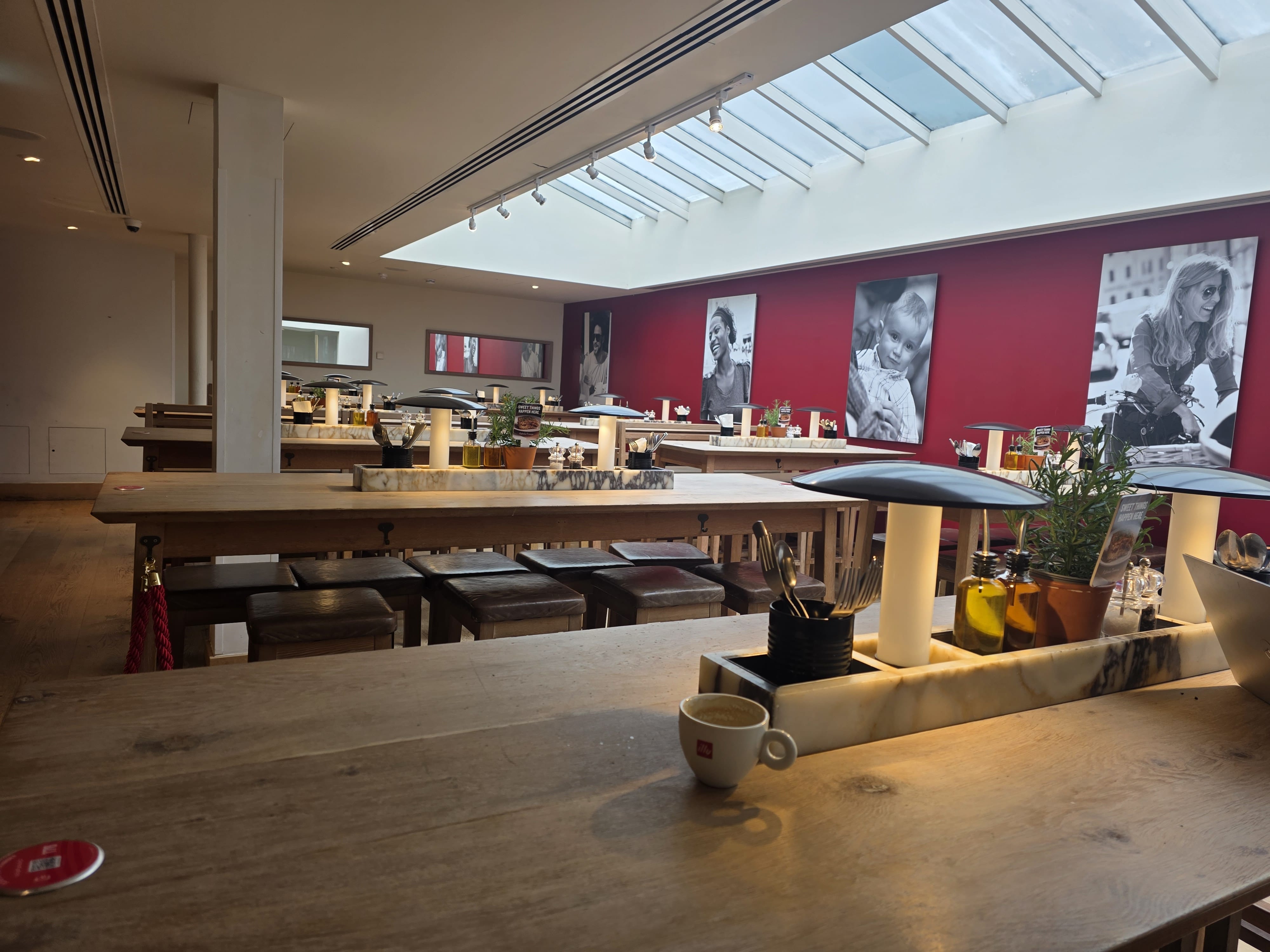 Sky Light at Vapiano Great Portland Street 3