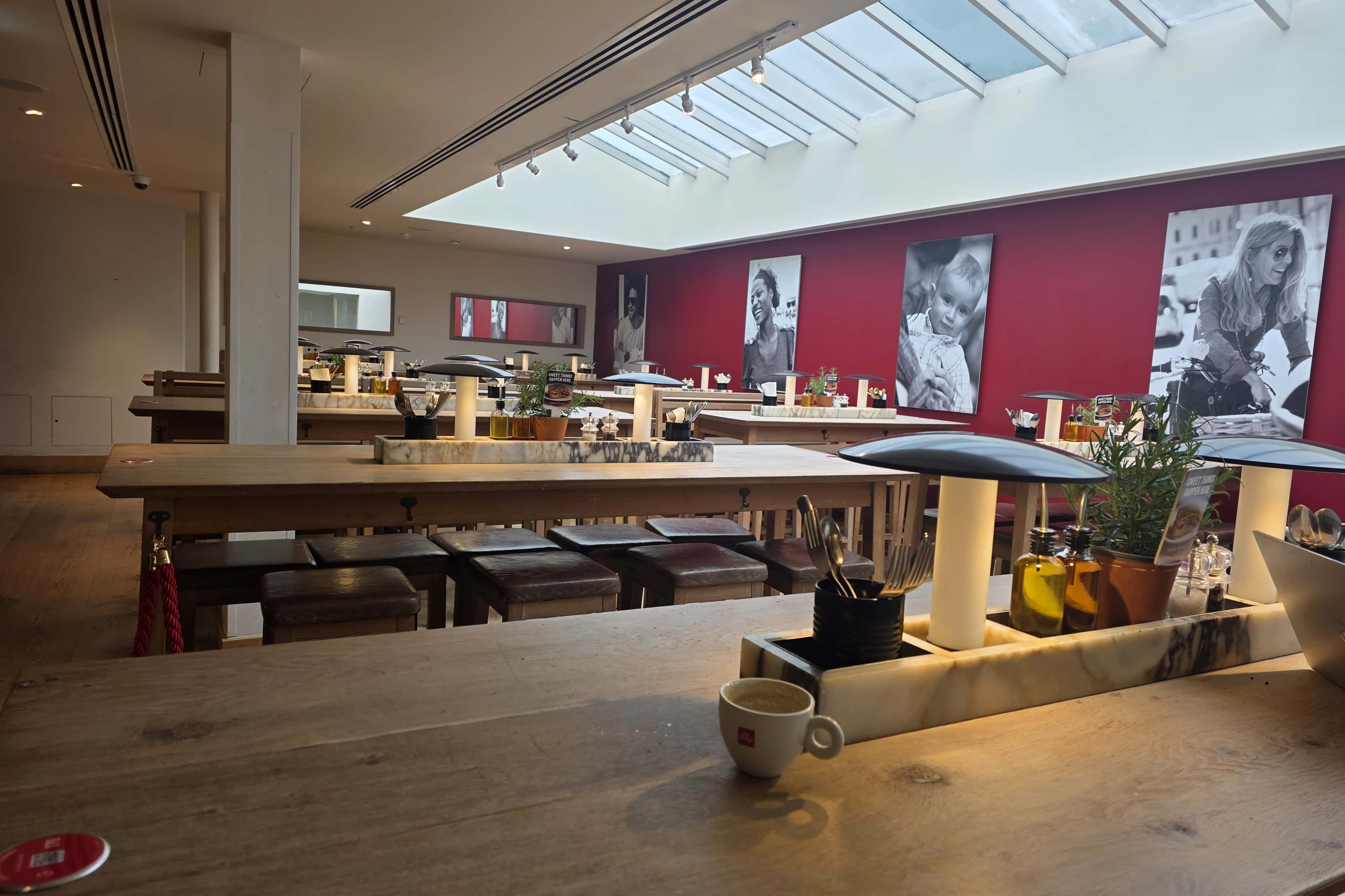 Sky Light at Vapiano Great Portland Street 3
