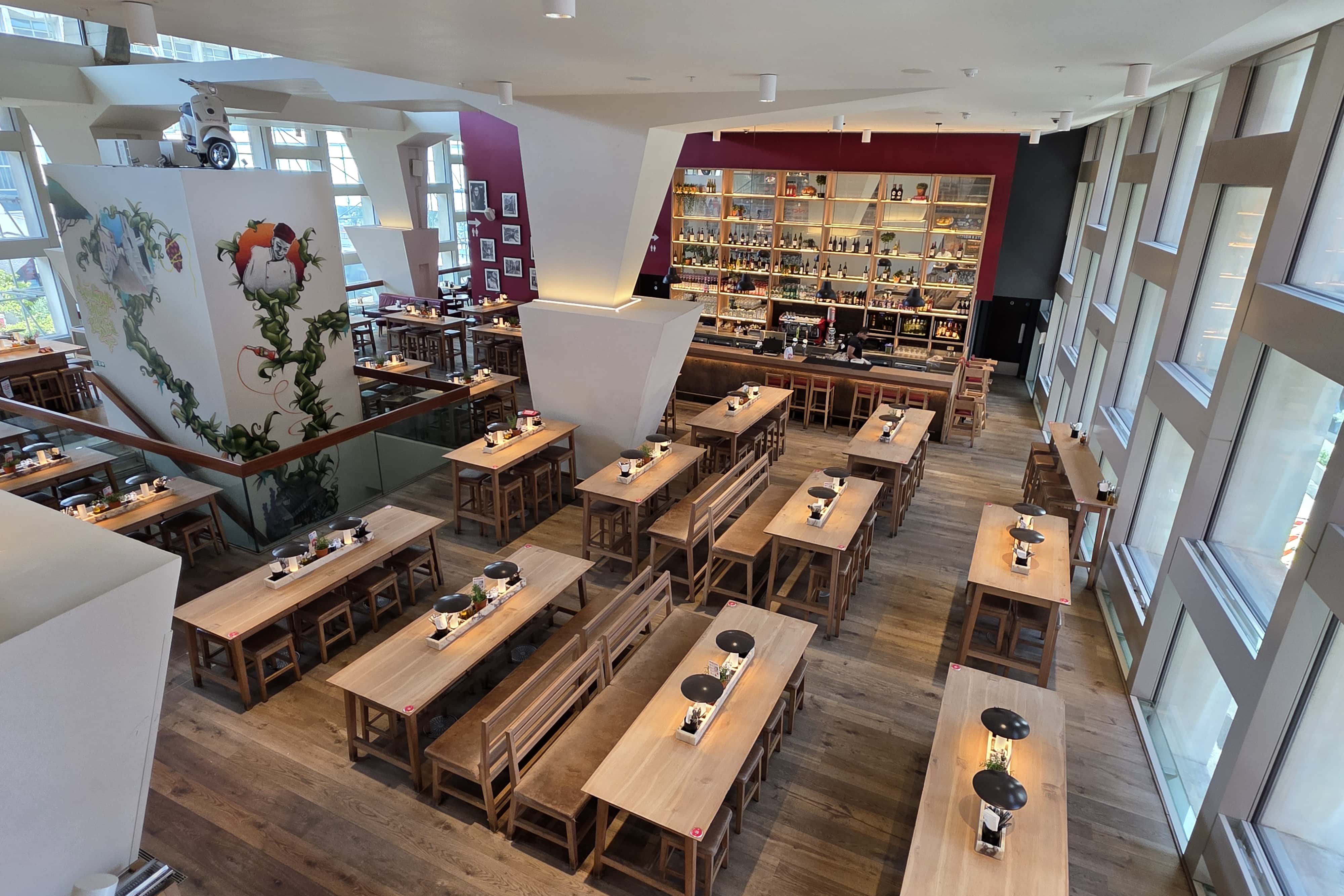 Exclusive Hire - Full Venue at Vapiano Tottenham Court Road 17