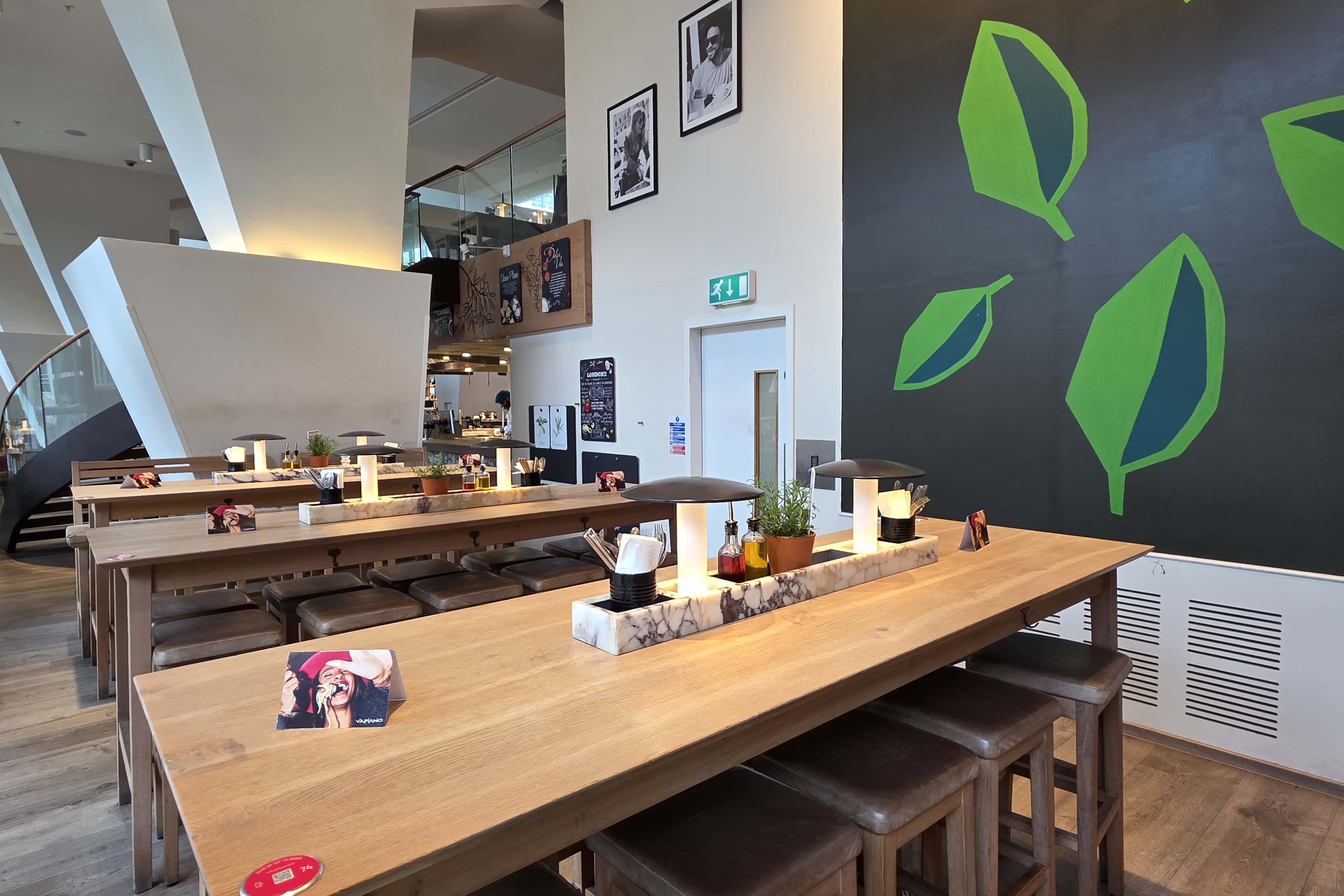 Exclusive Hire - Full Venue at Vapiano Tottenham Court Road 8