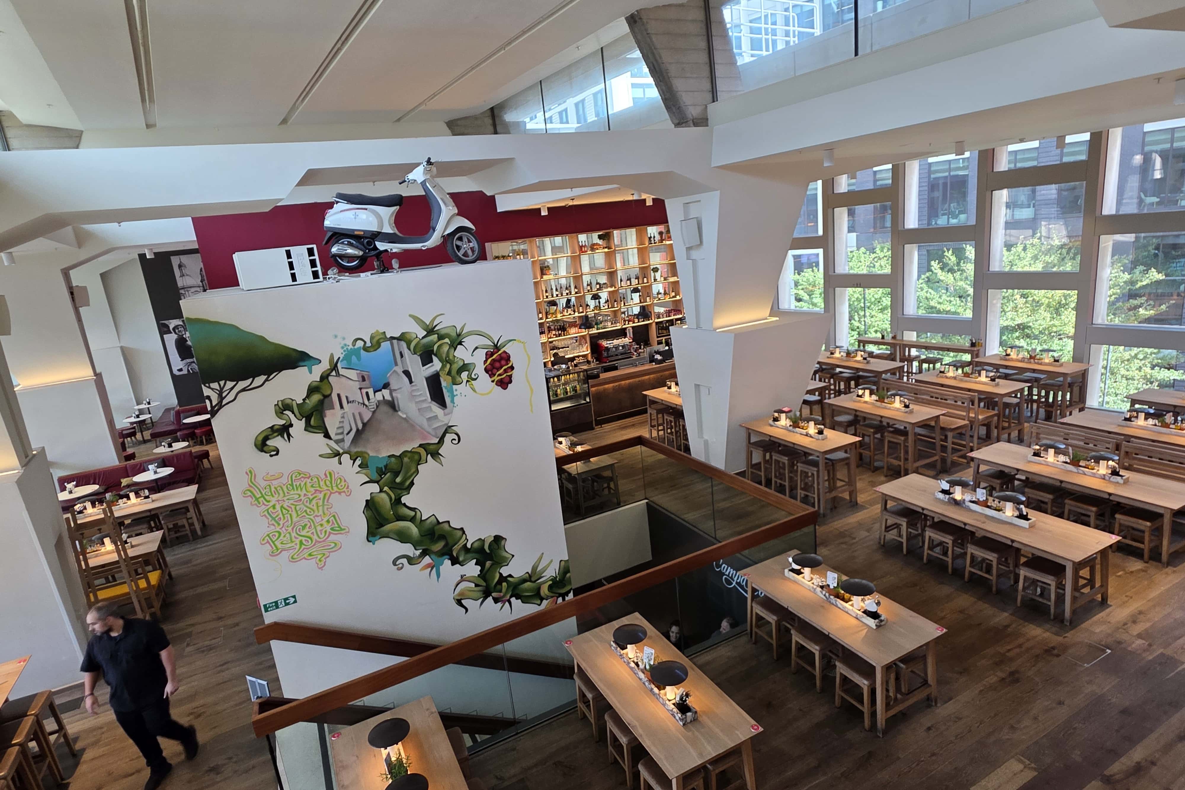 Exclusive Hire - Full Venue at Vapiano Tottenham Court Road 18