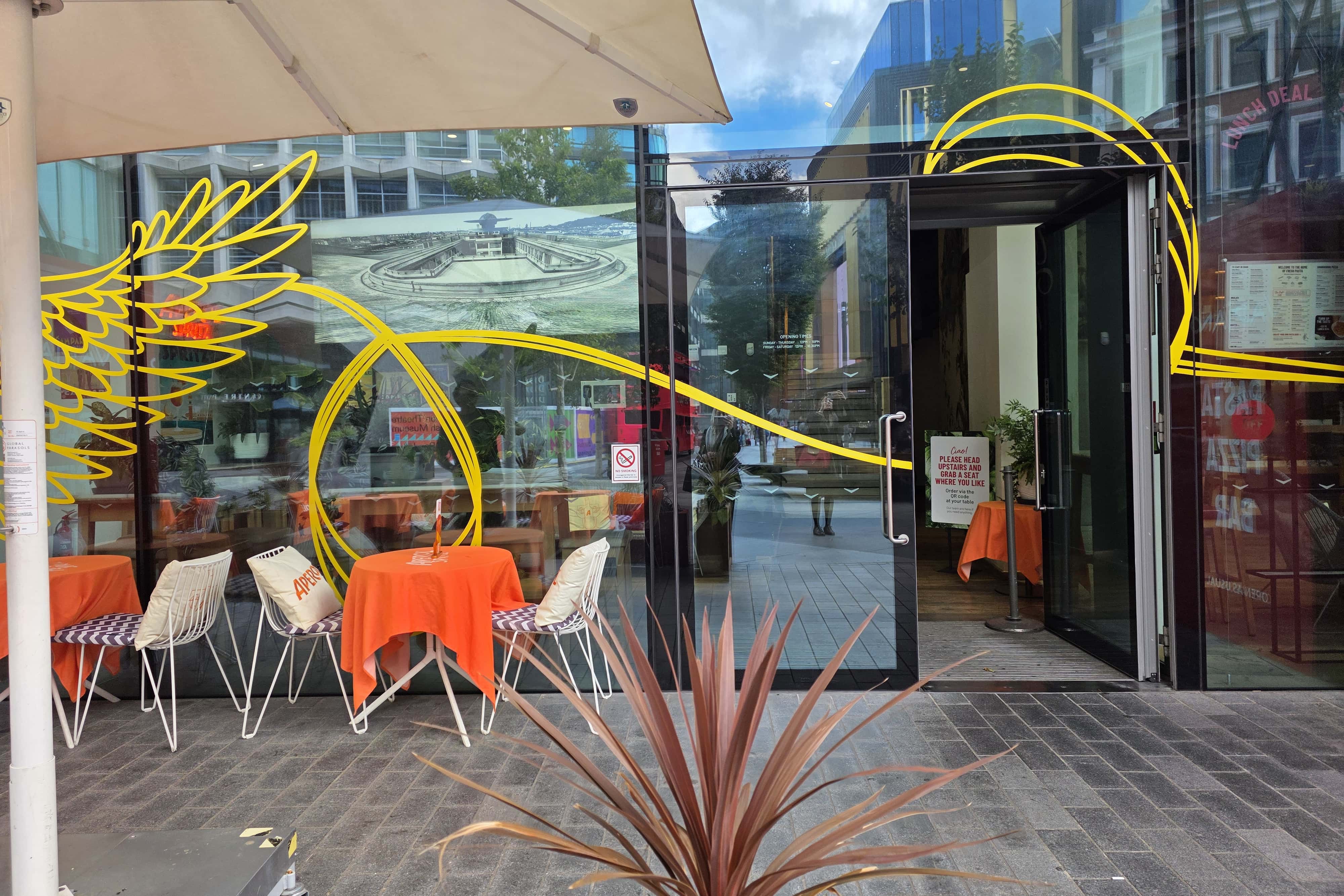 Ground Floor - Private Bar at Vapiano Tottenham Court Road 4