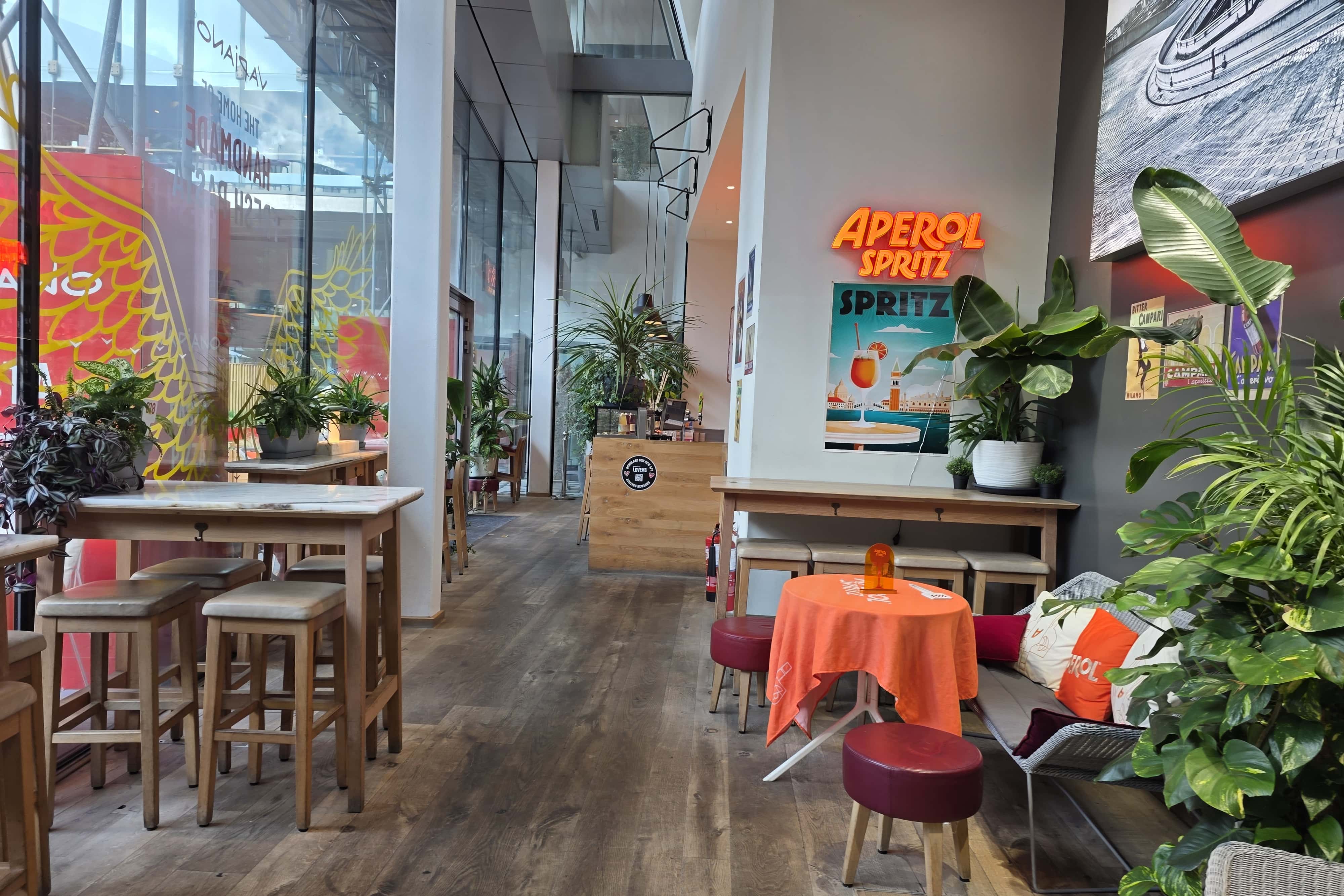 Ground Floor - Private Bar at Vapiano Tottenham Court Road 0