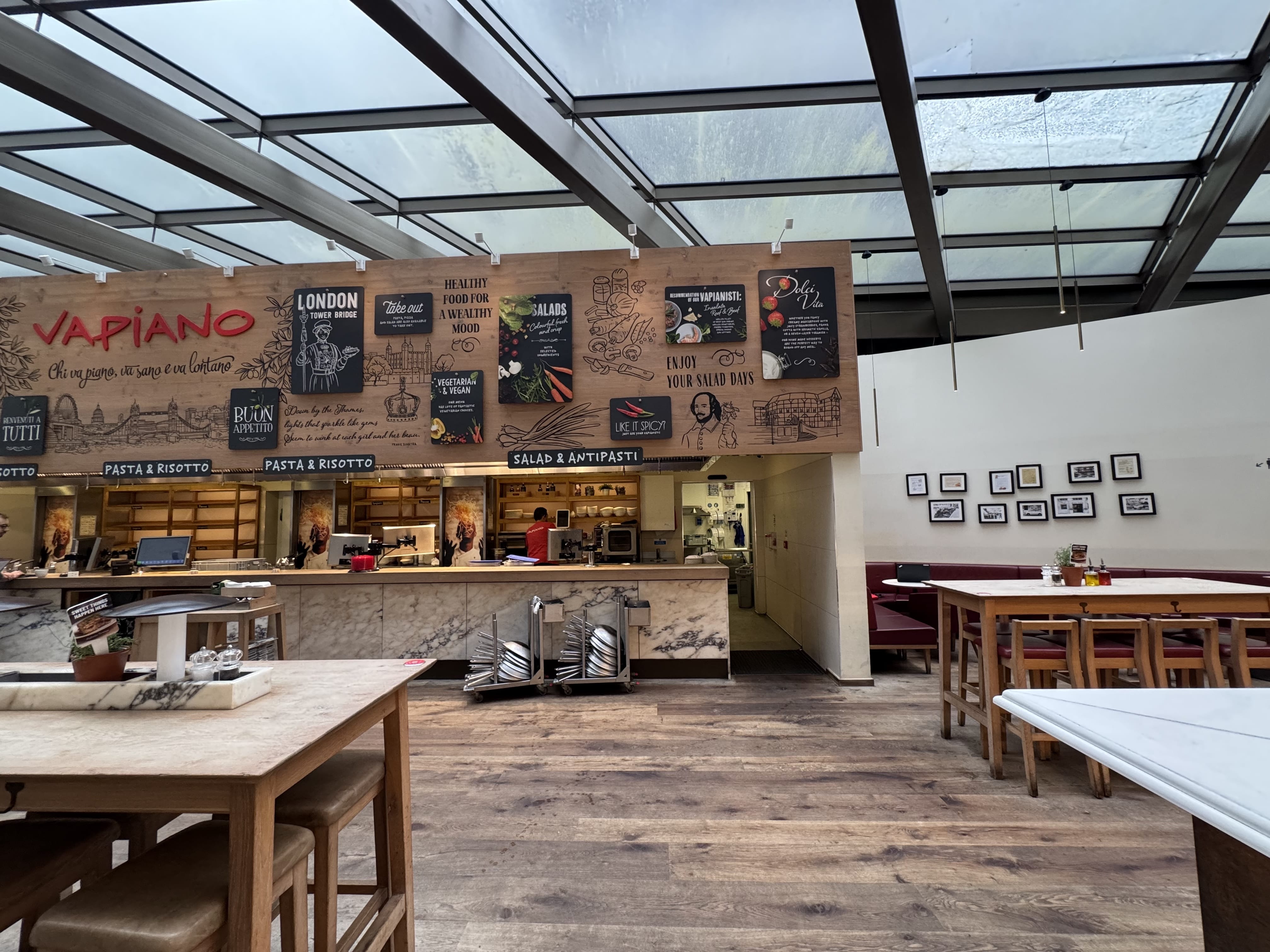 Ground Floor - Pasta Kitchen at Vapiano Tower Bridge 2