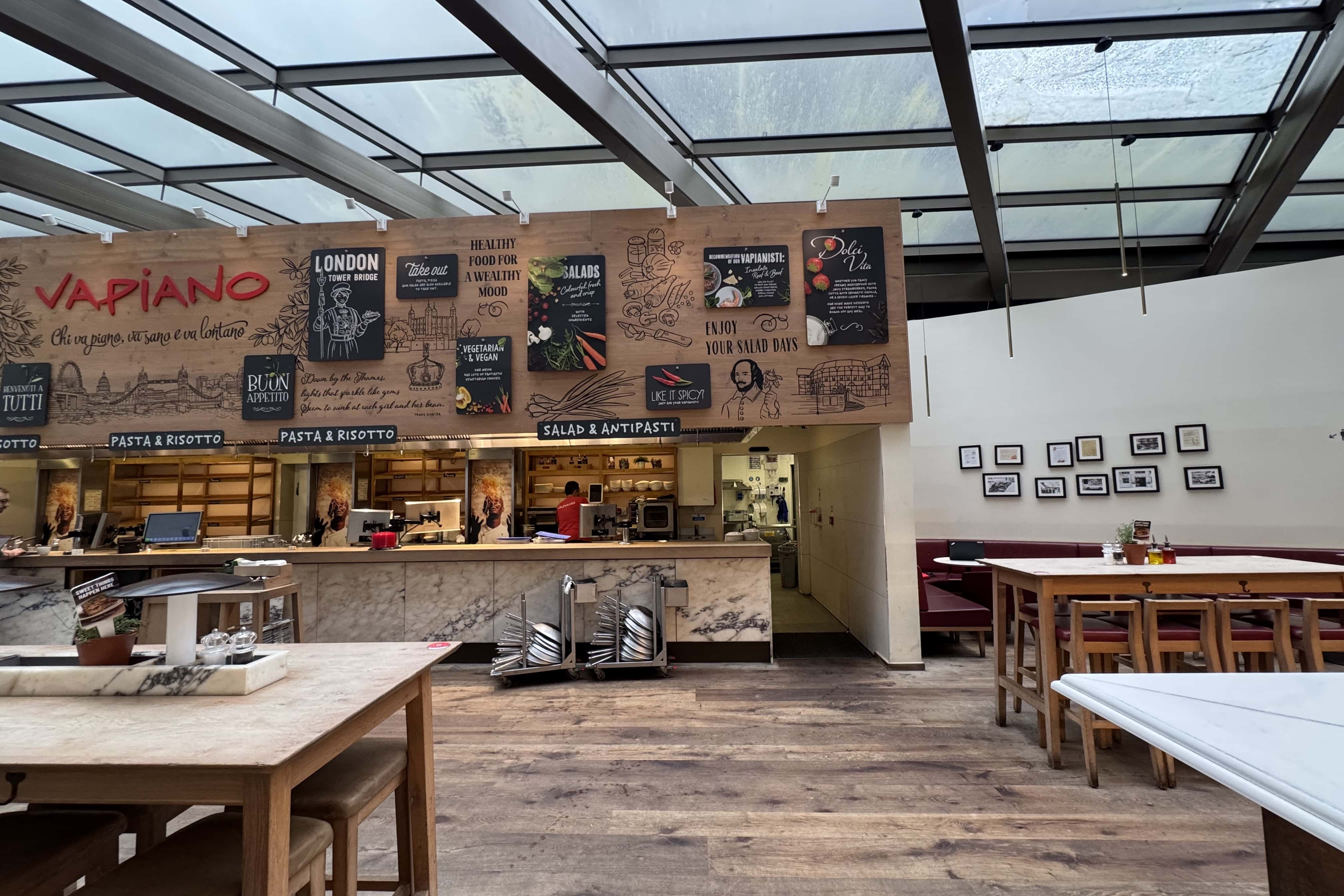 Ground Floor - Pasta Kitchen at Vapiano Tower Bridge 2