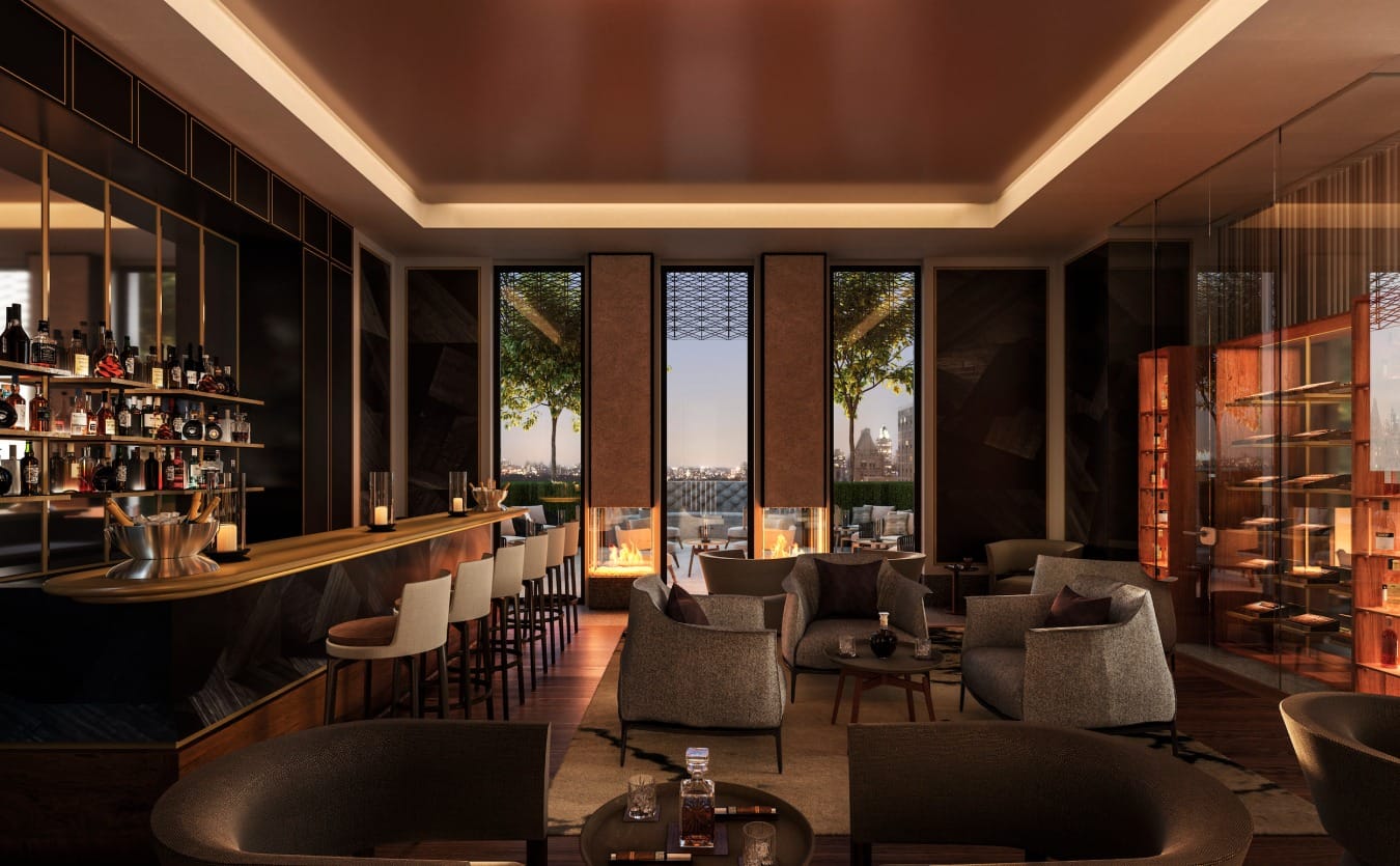 Aman New York - Lounge Bar 1