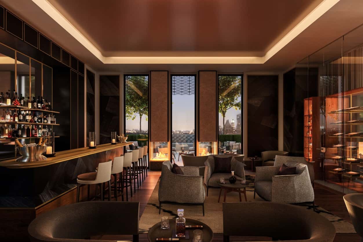 Aman New York - Lounge Bar 1