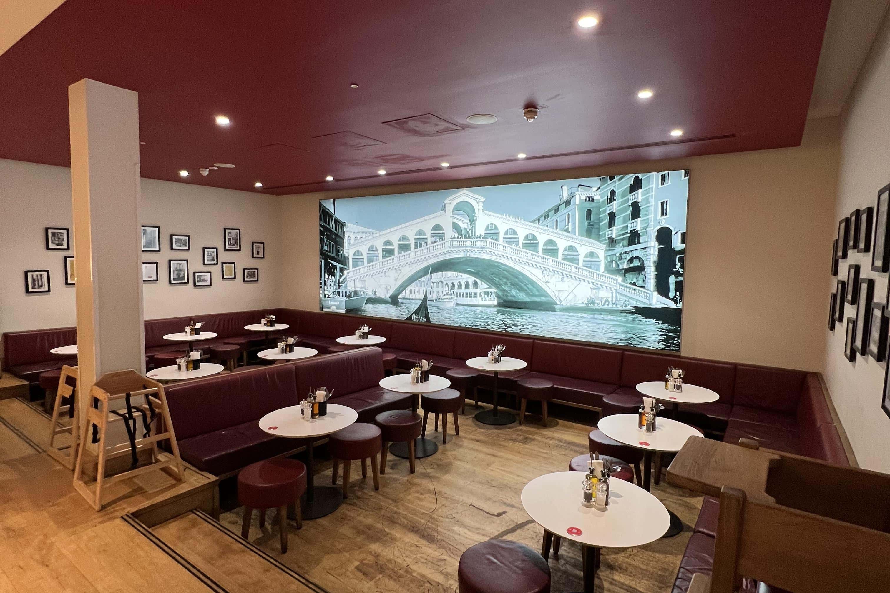 Lounge at Vapiano Great Portland Street 0