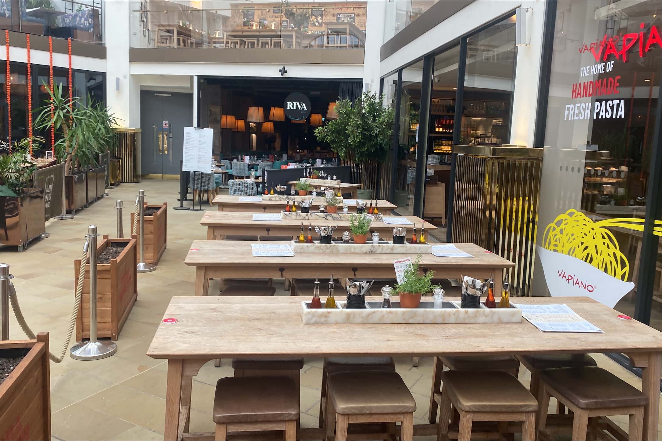 The Atrium at Vapiano Manchester 1