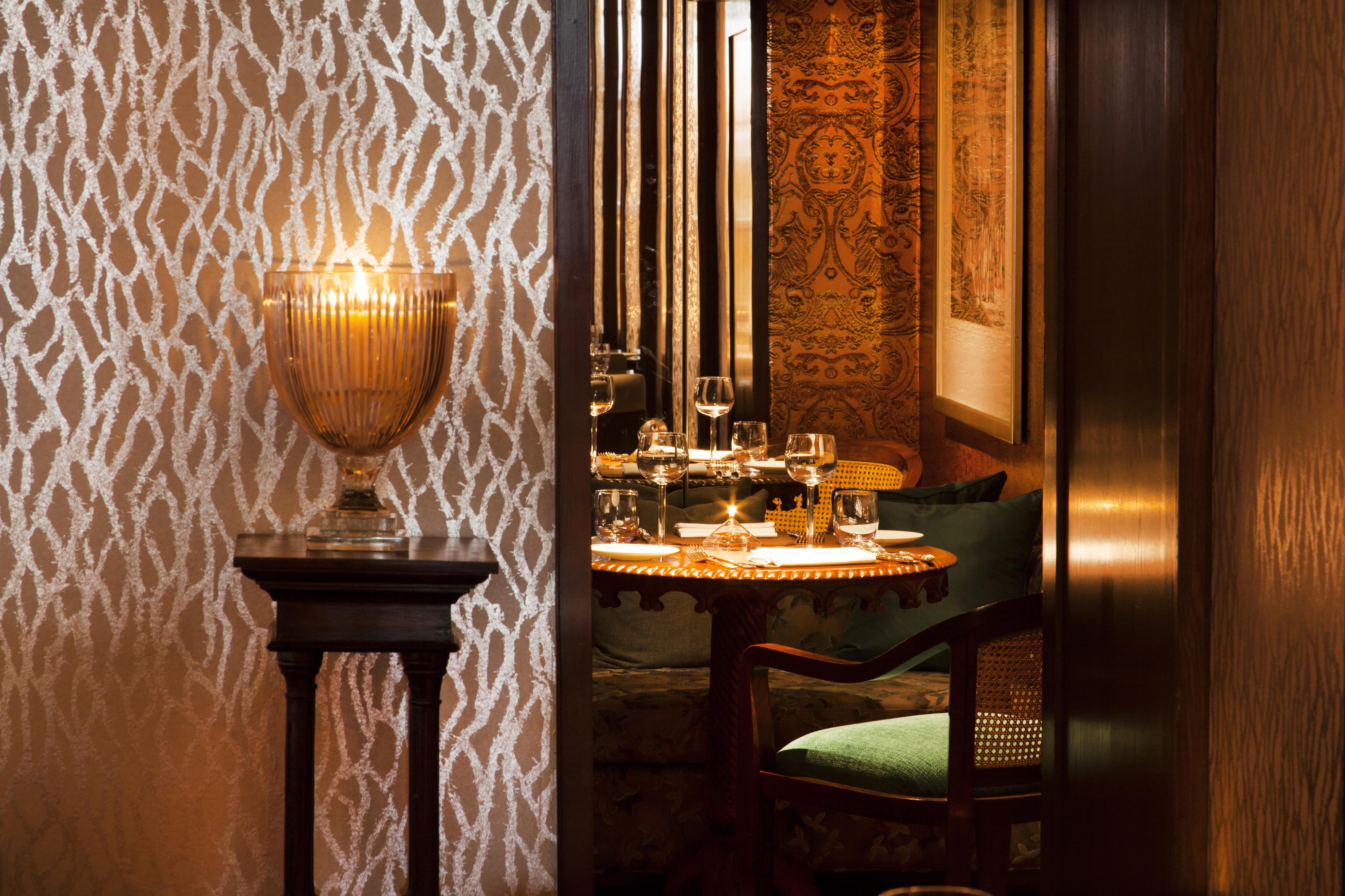 Semi-Private Dining Room for 2 at Chutney Mary 2