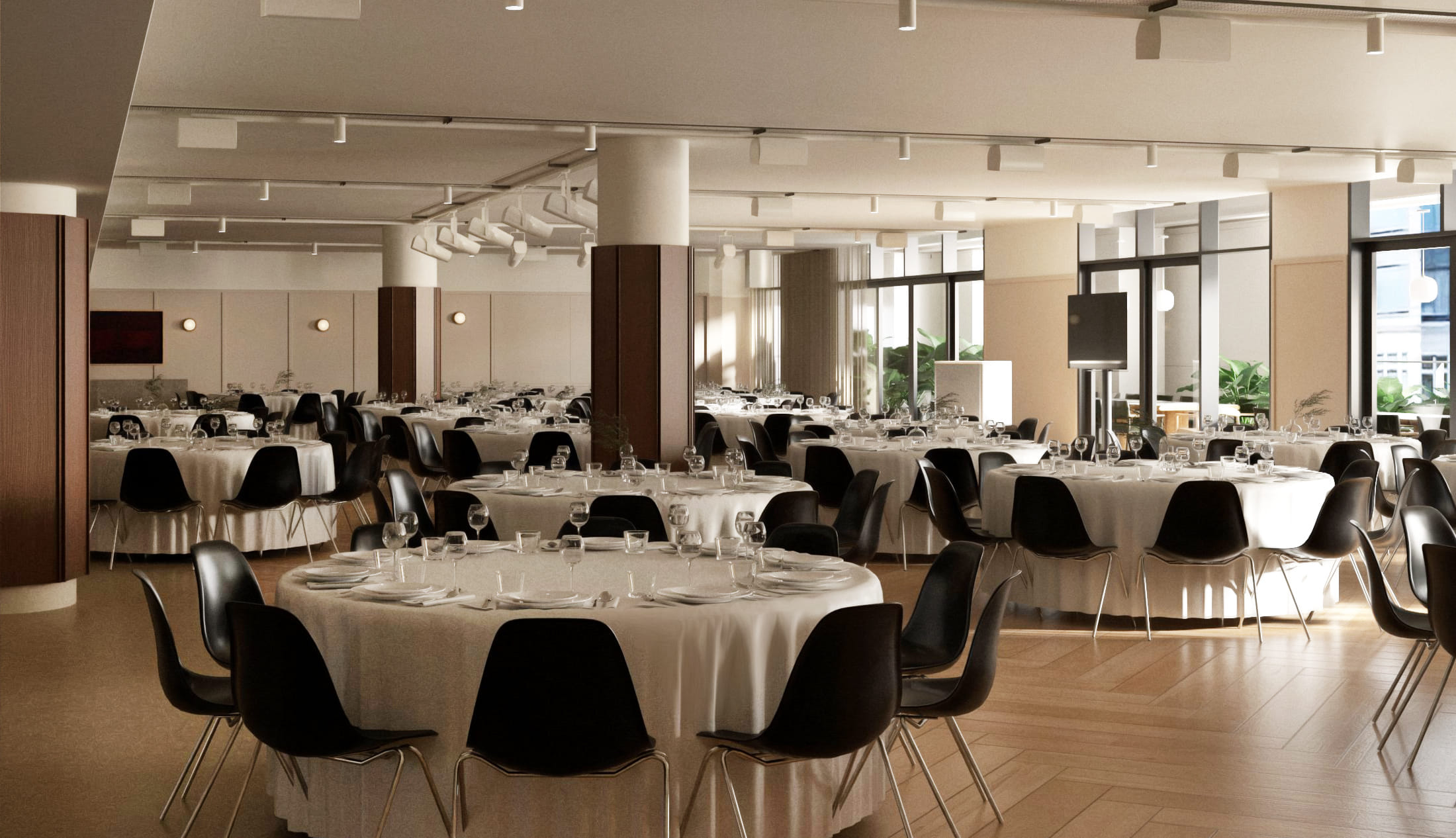 Landing Canary Wharf 2